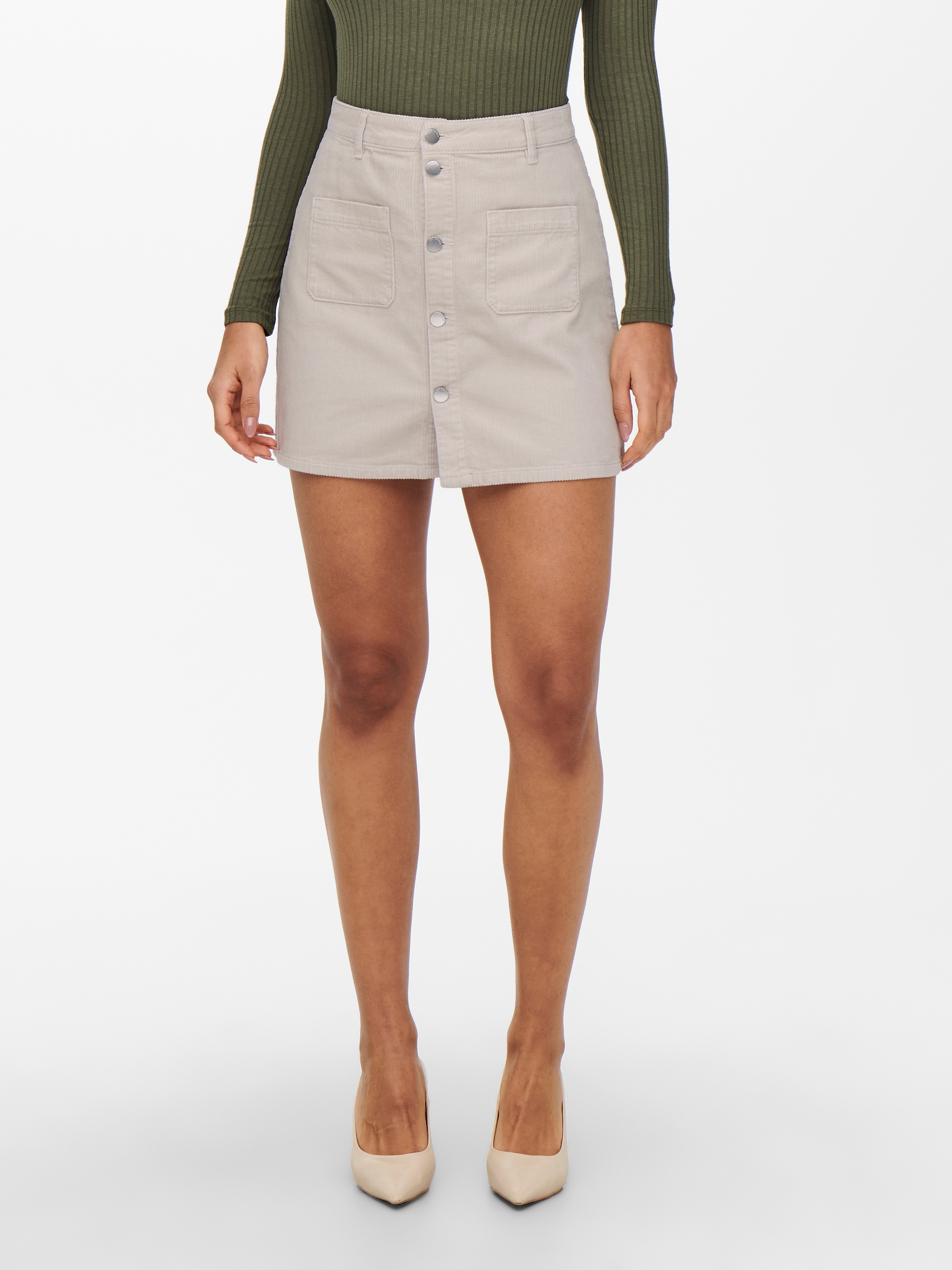 JDY Cordrock »JDYSHIRAZ CORDUROY SKIRT PNT DIA«