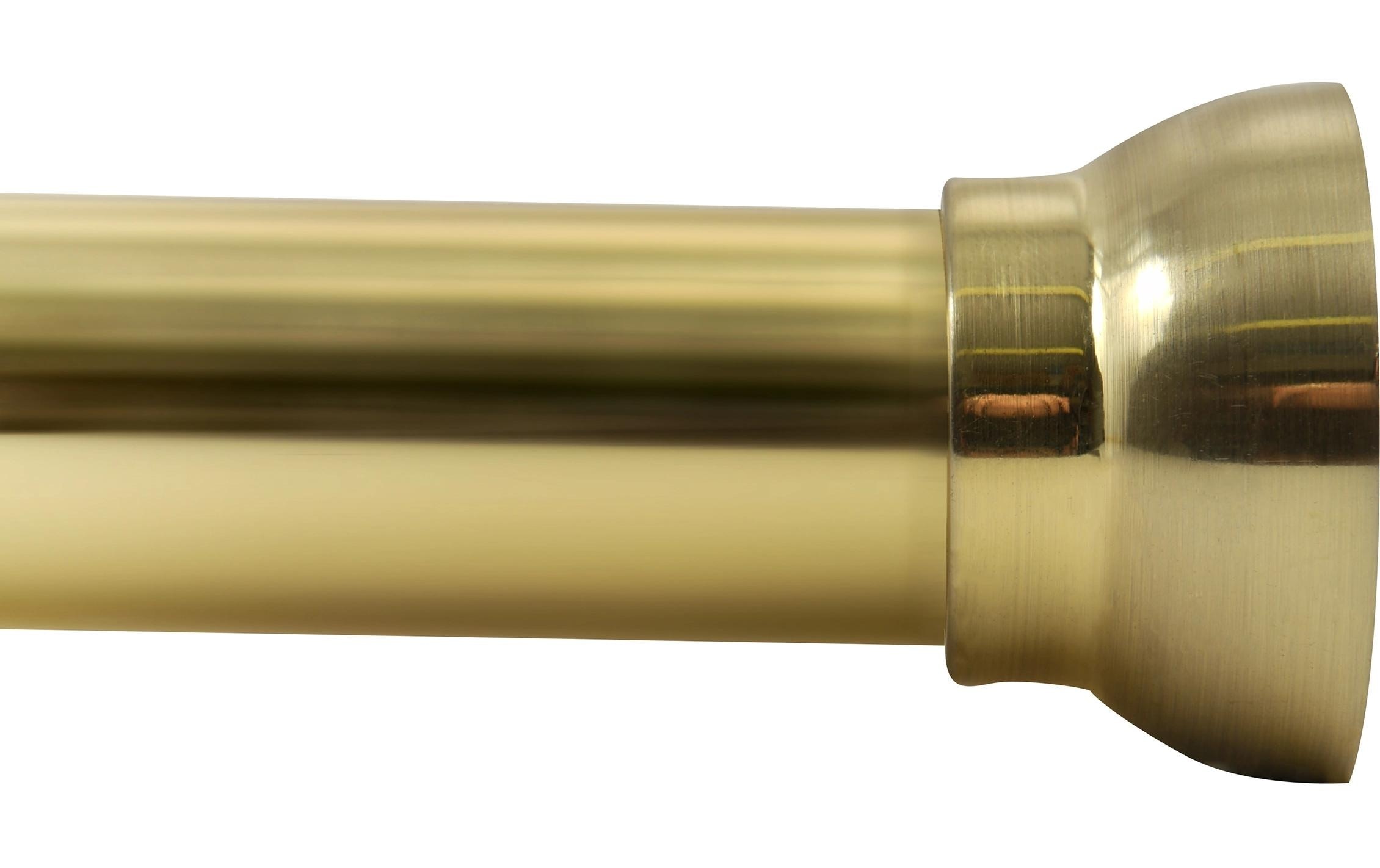 spirella Duschvorhangstange »Kreta 75/125 x 2,1 cm« Ø 21 mm 1 läufig-läufig Ohne Bohren