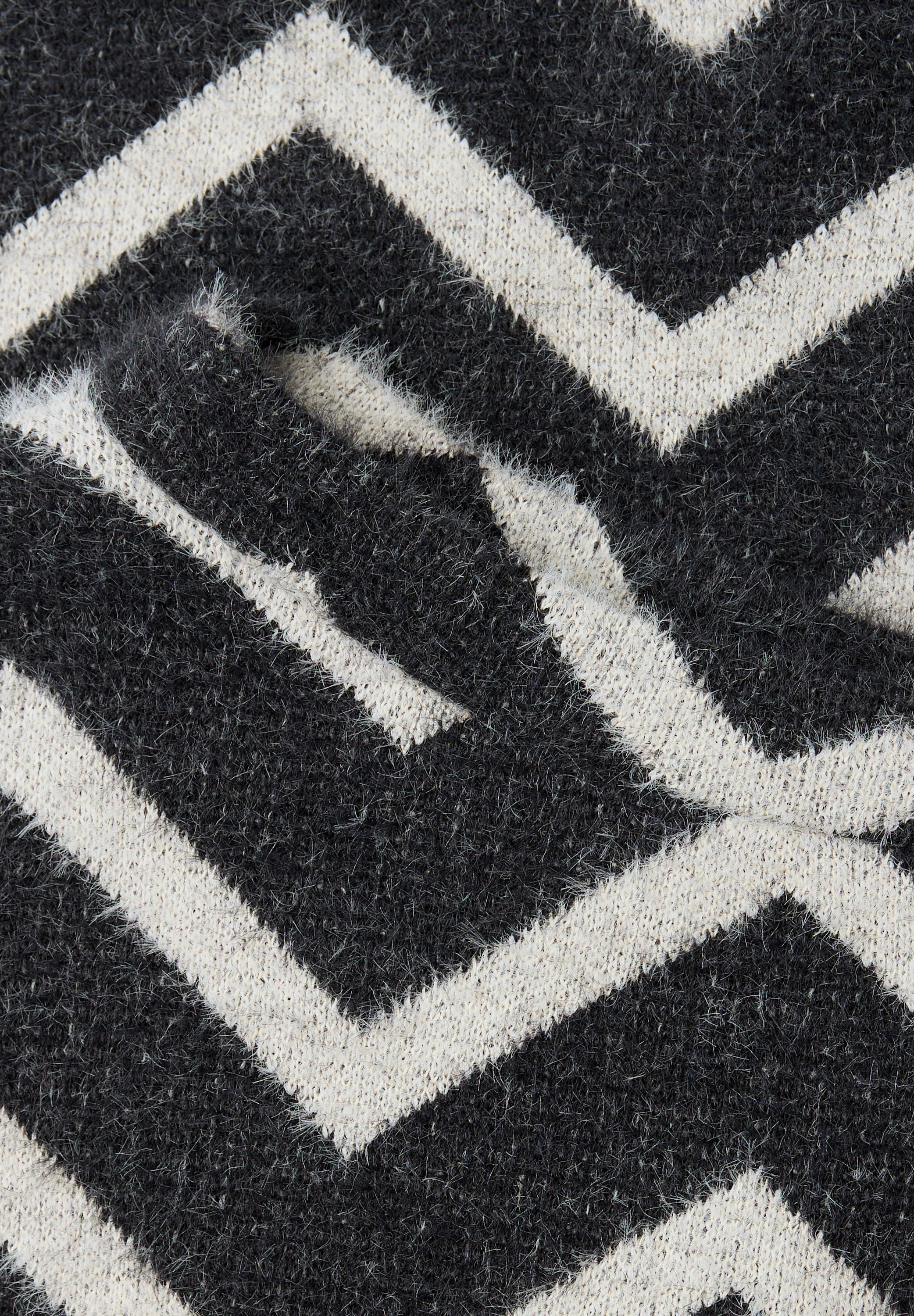 STREET ONE Pull à col rond mit Muster