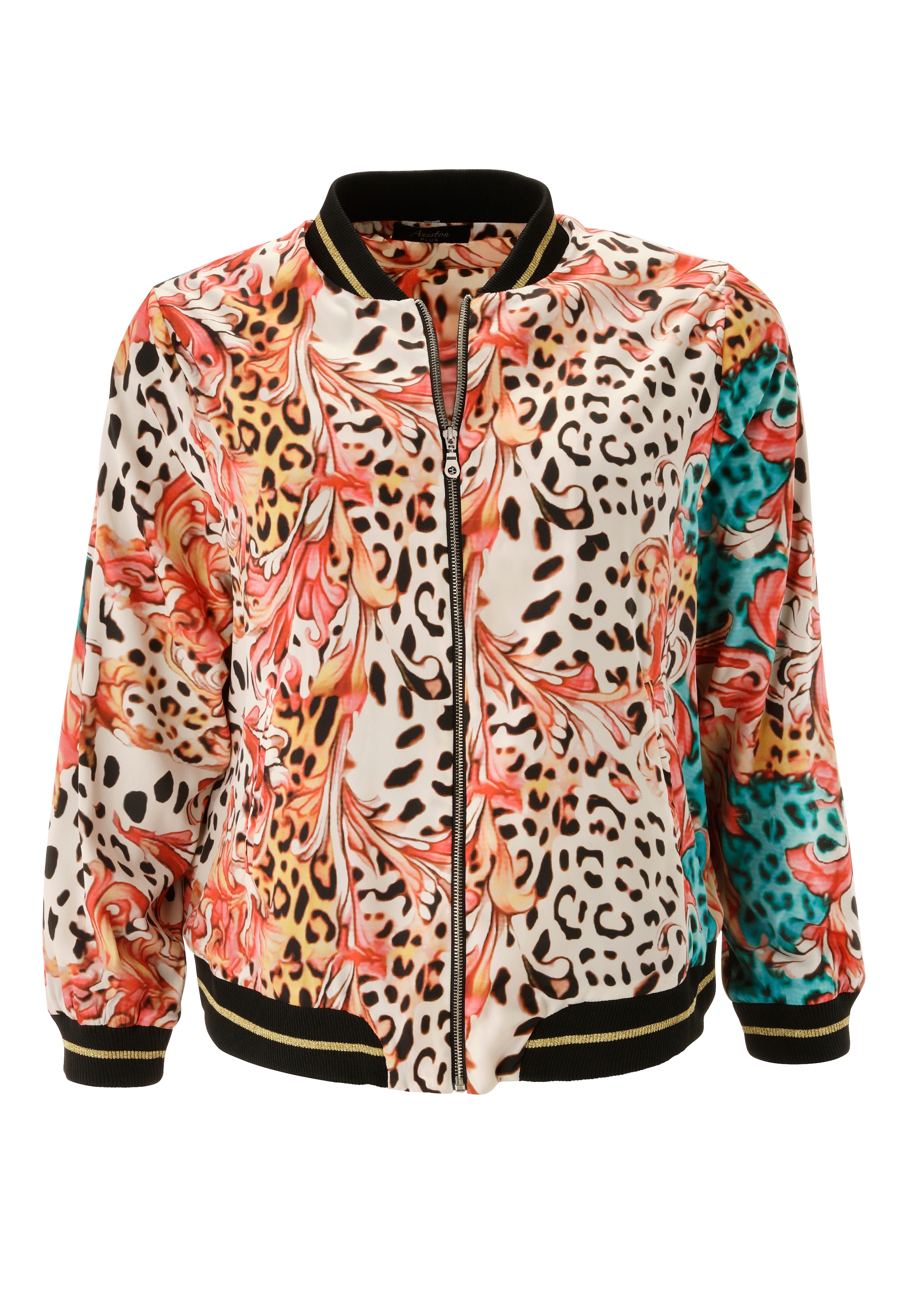 Aniston PLUS Blouson Mit Animaldruck - NEUE KOLLEKTION