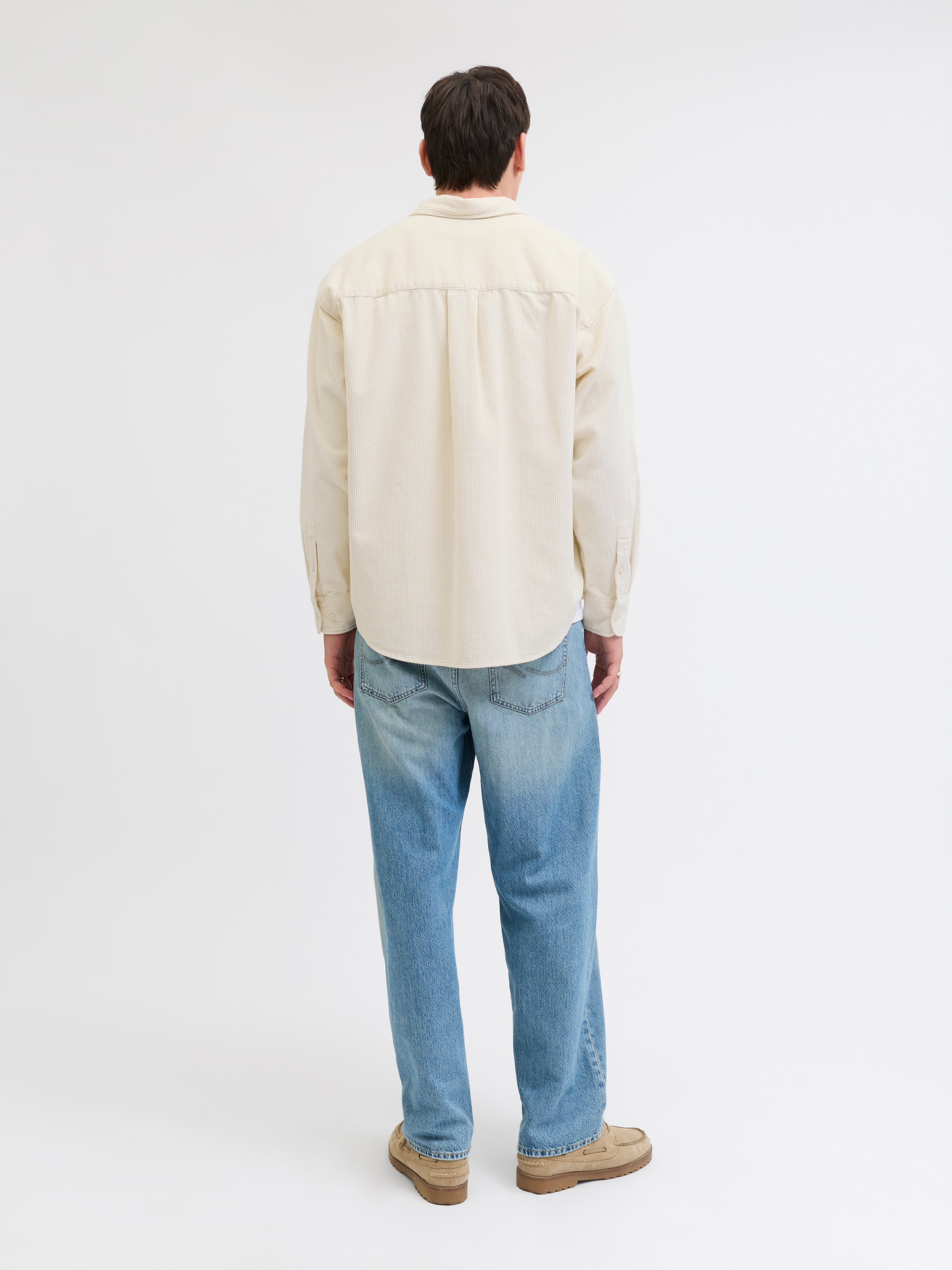 Jack & Jones Langarmhemd »JORINWOOD OVERSIZED CORD SHIRT LS«