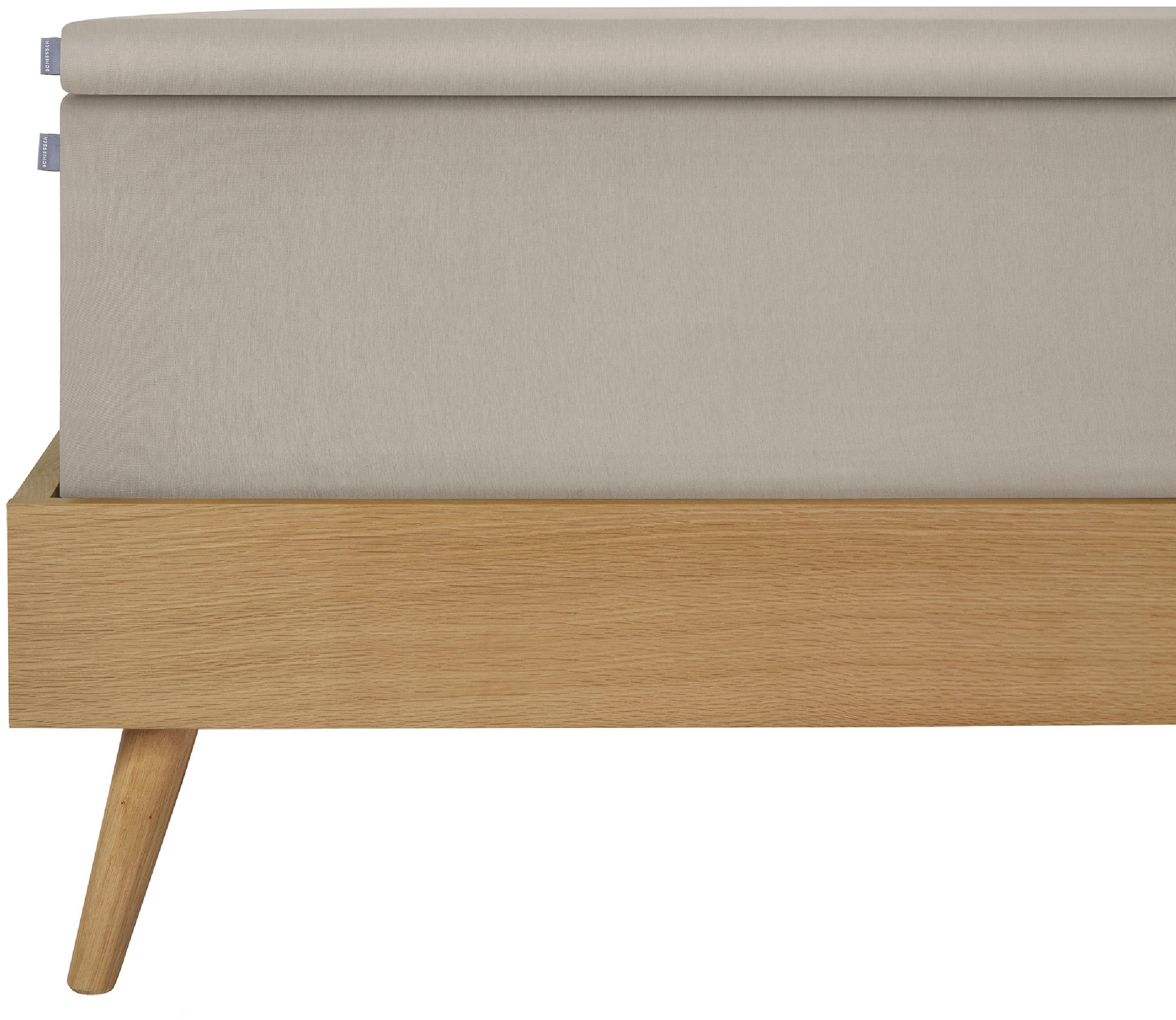 Schiesser Spannbettlaken »Flexi für Topper aus 95% Baumwolle und 5% Elasthan in Premium-Qualität« für Matratzen bis zu 10 cm Höhe, MADE IN GREEN by OEKO-TEX®