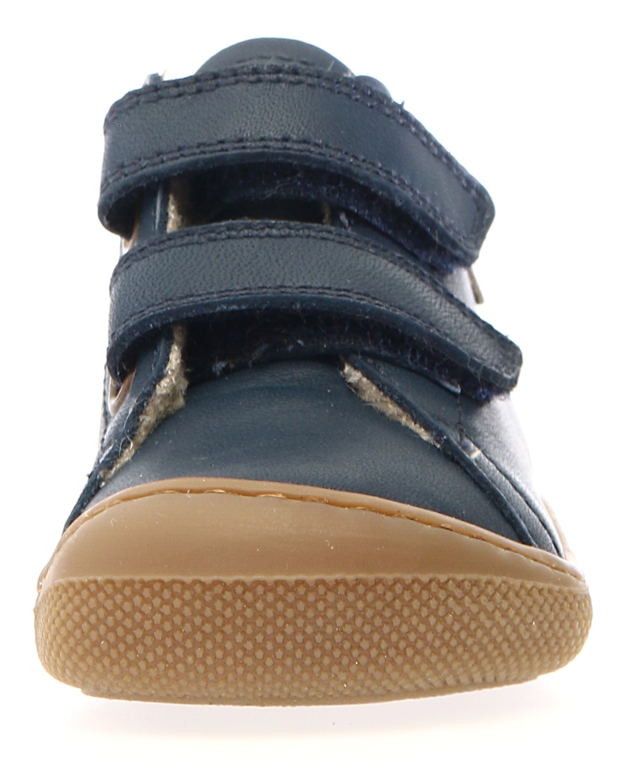 Naturino Chaussures de marche »Amur«  chaussure bébé, chaussure à scratch avec doublure en laine, gabarit de taille à télécharger