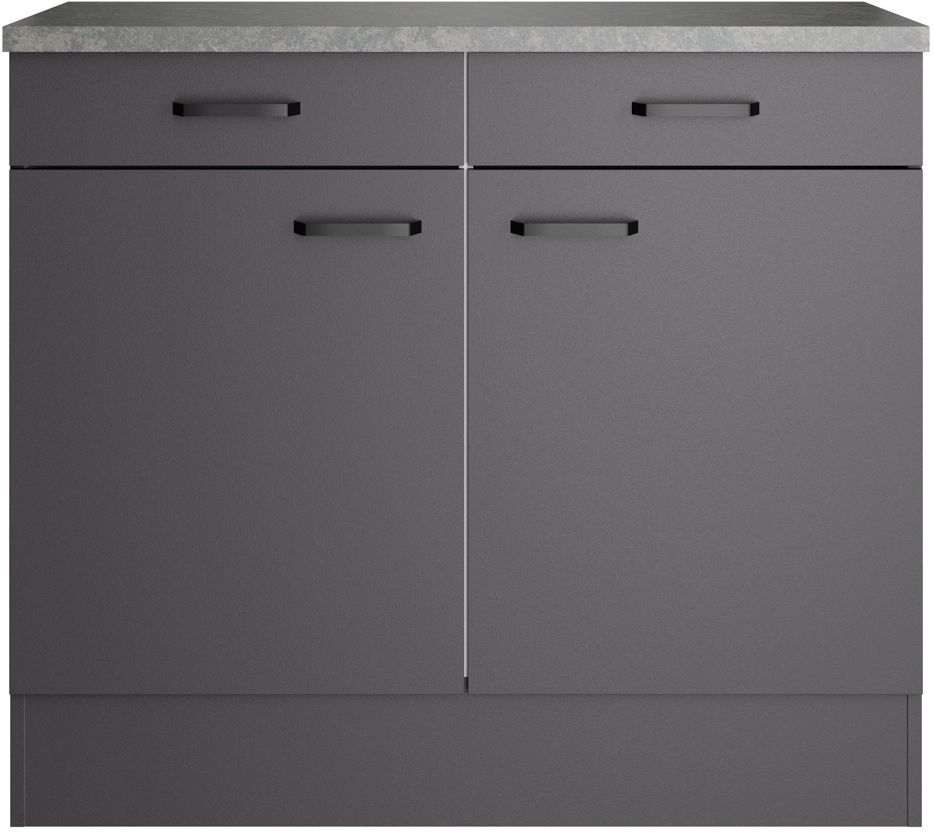 OPTIFIT Unterschrank »OPTImulti« Breite 100 cm, Tiefe 50 cm, mit 2 Türen, 2 Schubkästen, 1 Einlegeboden