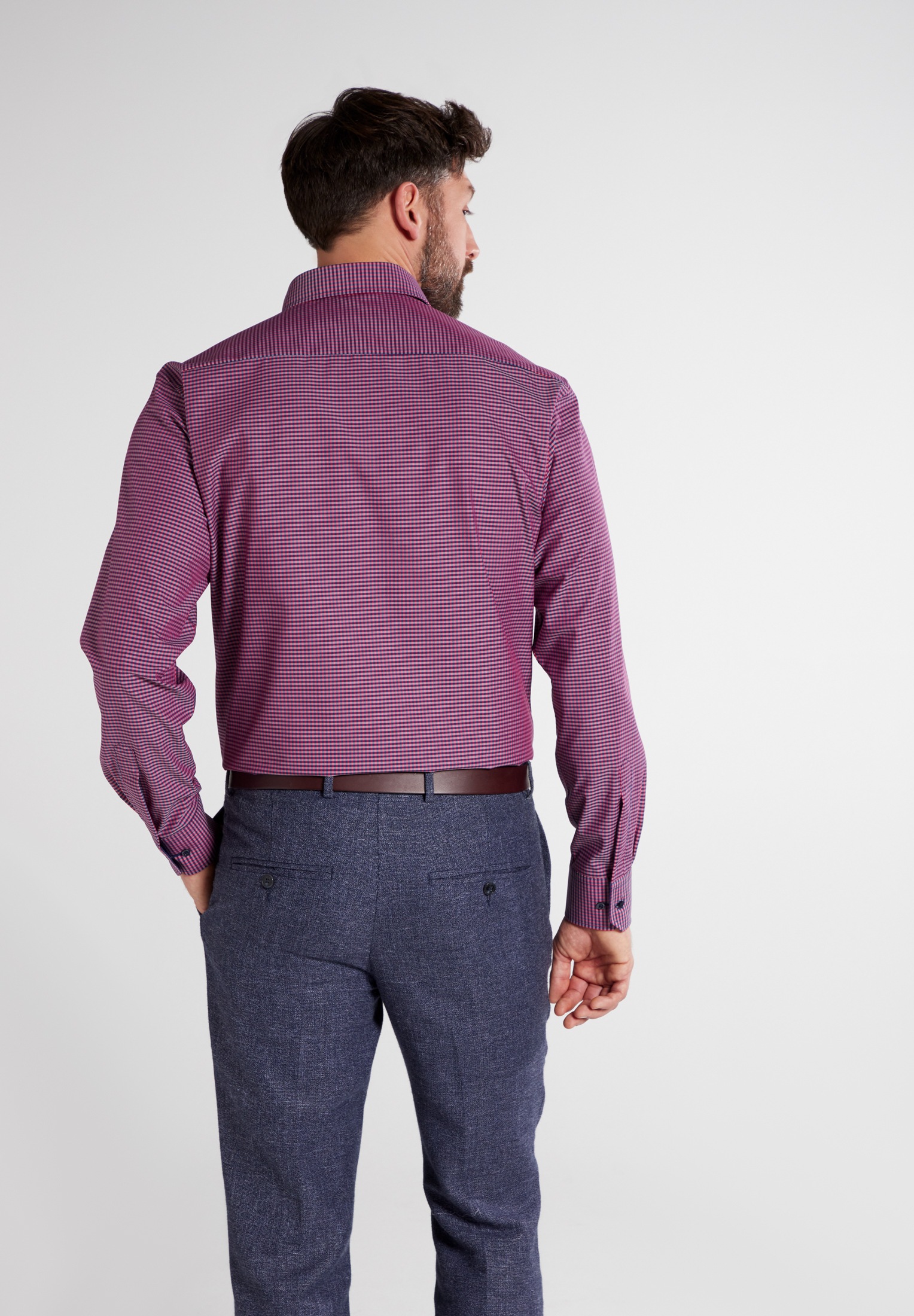 Eterna Langarmhemd »COMFORT FIT« NON IRON (bügelfrei)