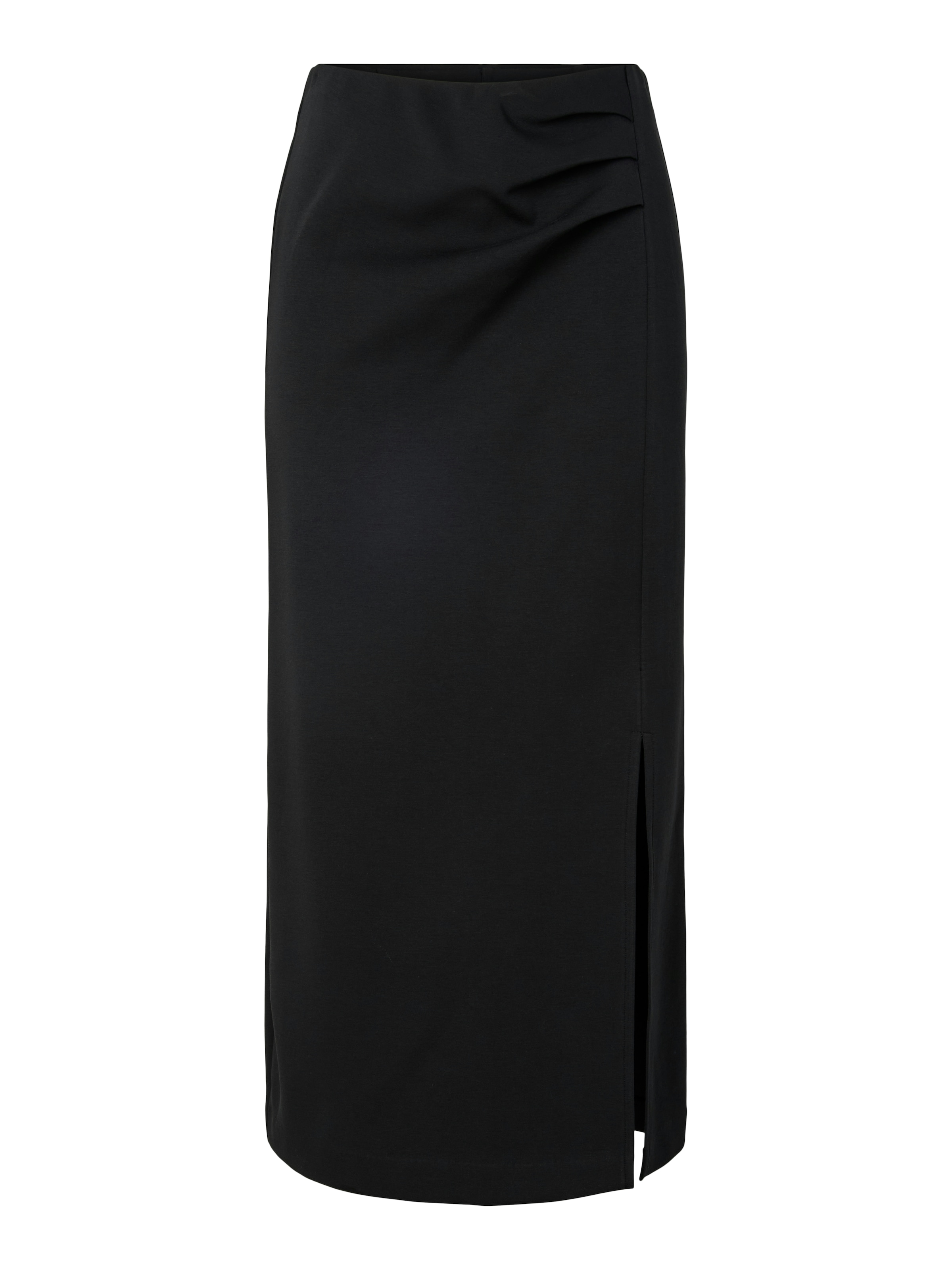 Y.A.S Maxi jupe »YASPINA HW LONG SKIRT NOOS« mélange de coton, taille haute
