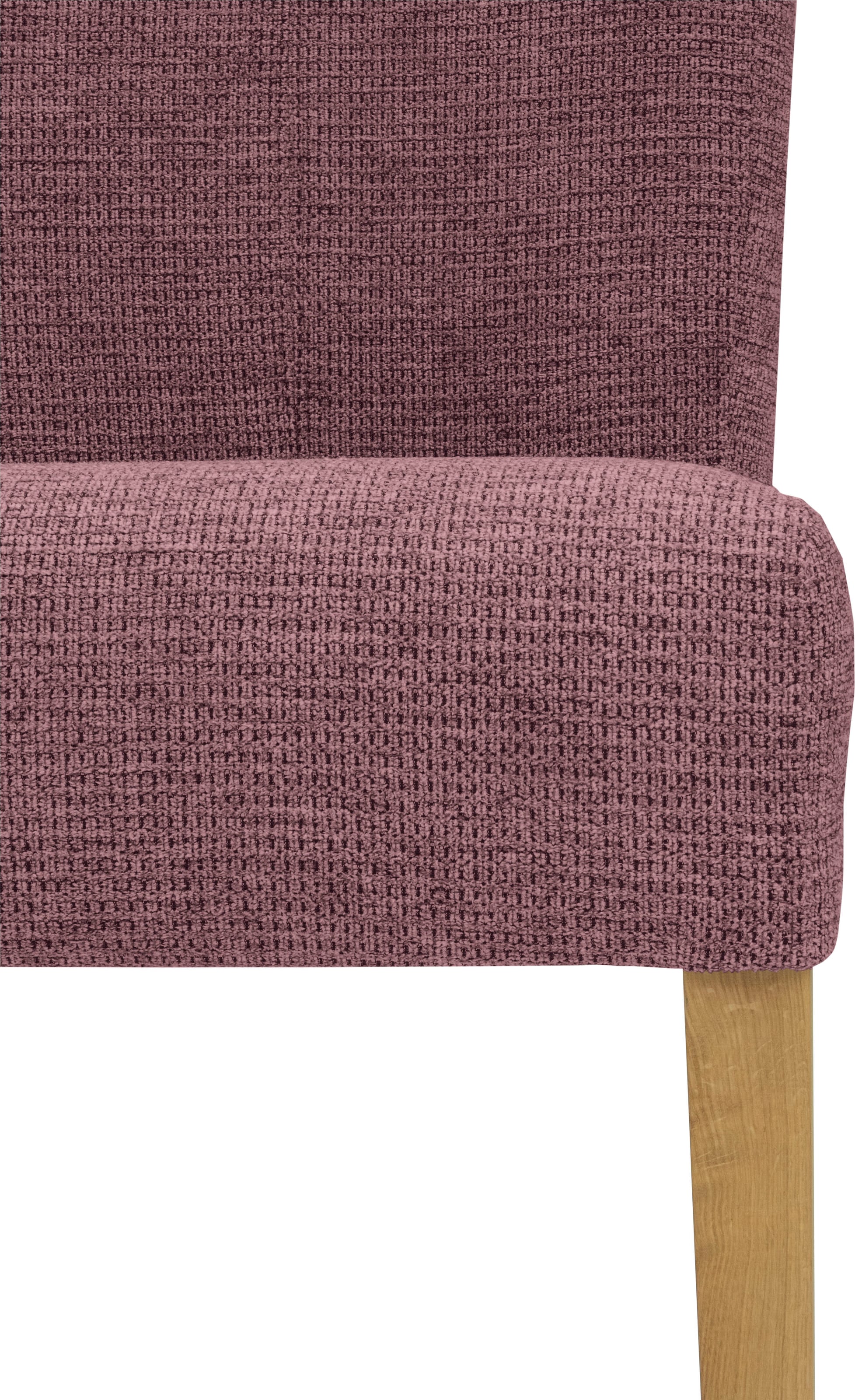 Home affaire Chaise de salle à manger »Queen Polsterstuhl BESTSELLER« (Set) 2 cuisverschiedene Bezüge, Gestell Massivholz