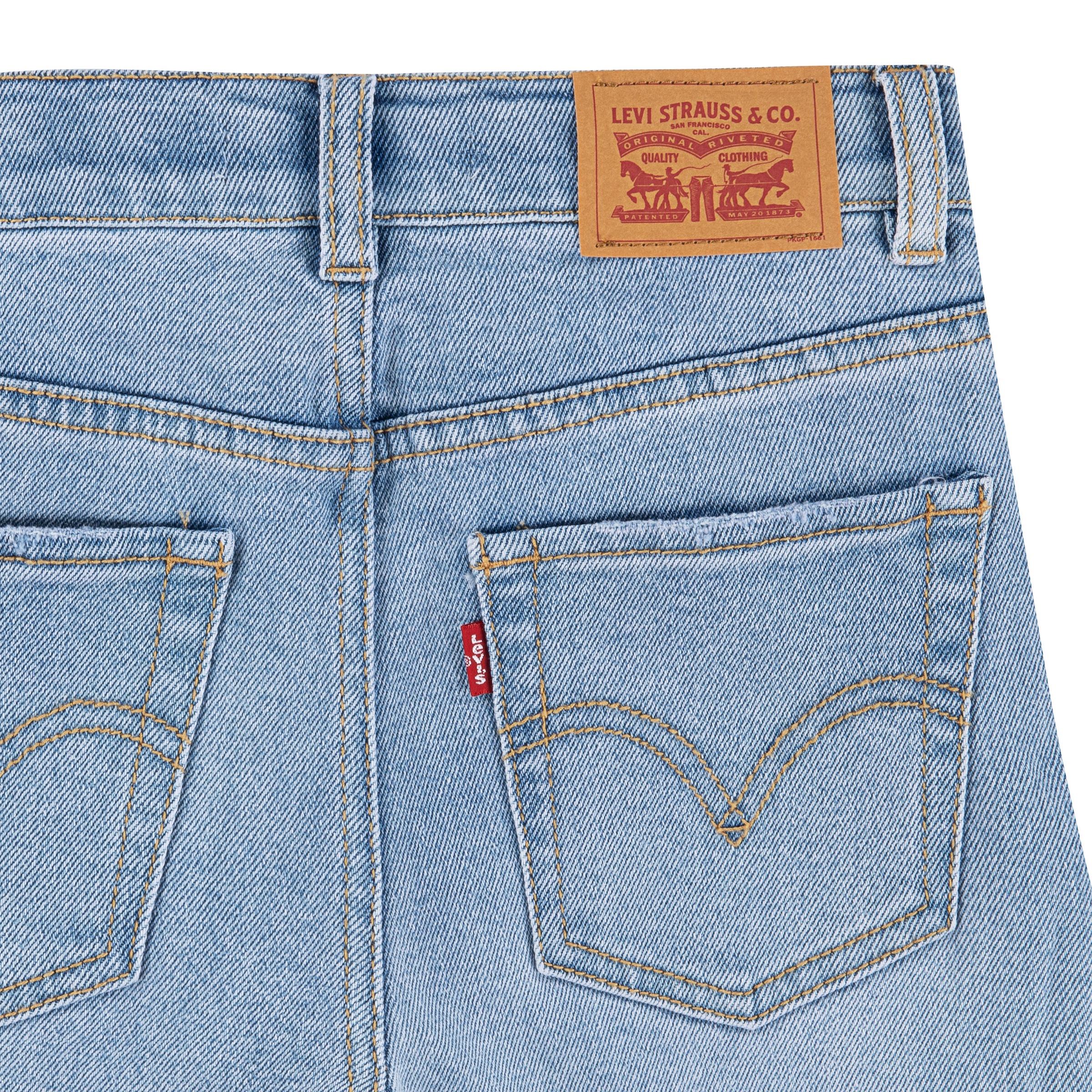 Levi's® Kids Bootcut-Jeans »LVG BAGGY FLARE« Flared, Destroyed-Effekte for Girls