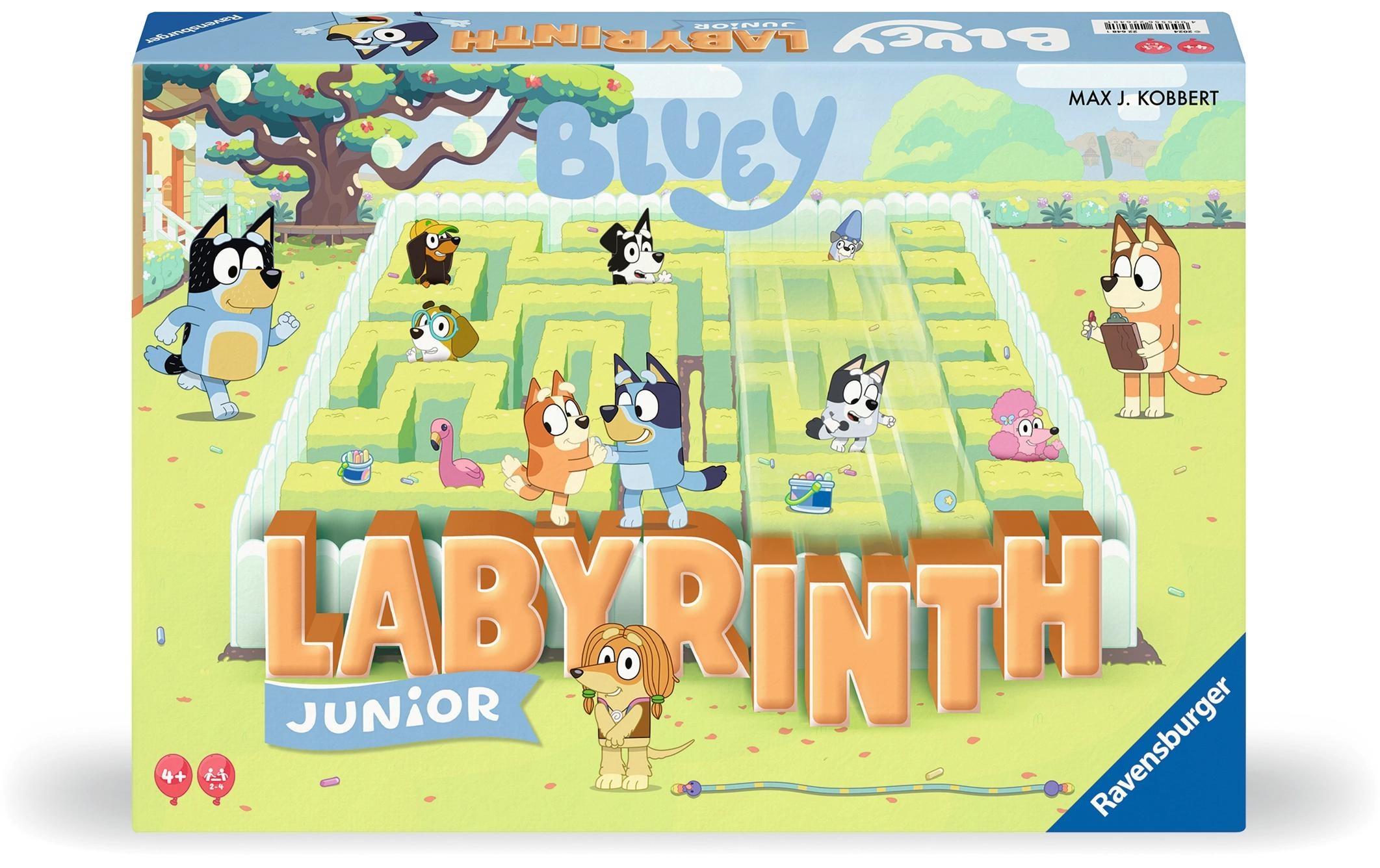Ravensburger Spiel »Bluey, Junior Labyrinth« Made in Europe