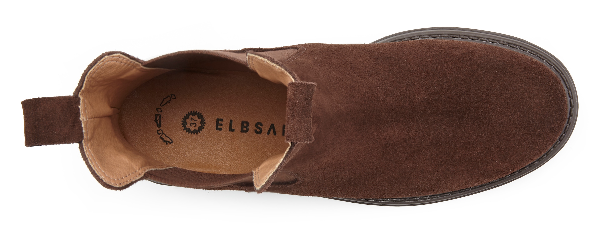Elbsand Bottines »Schlupfstiefel, Bikerboots, Sommerstiefelette, Lederstiefelette«  Bottines Chelsea en cuir souple avec inserts stretch
