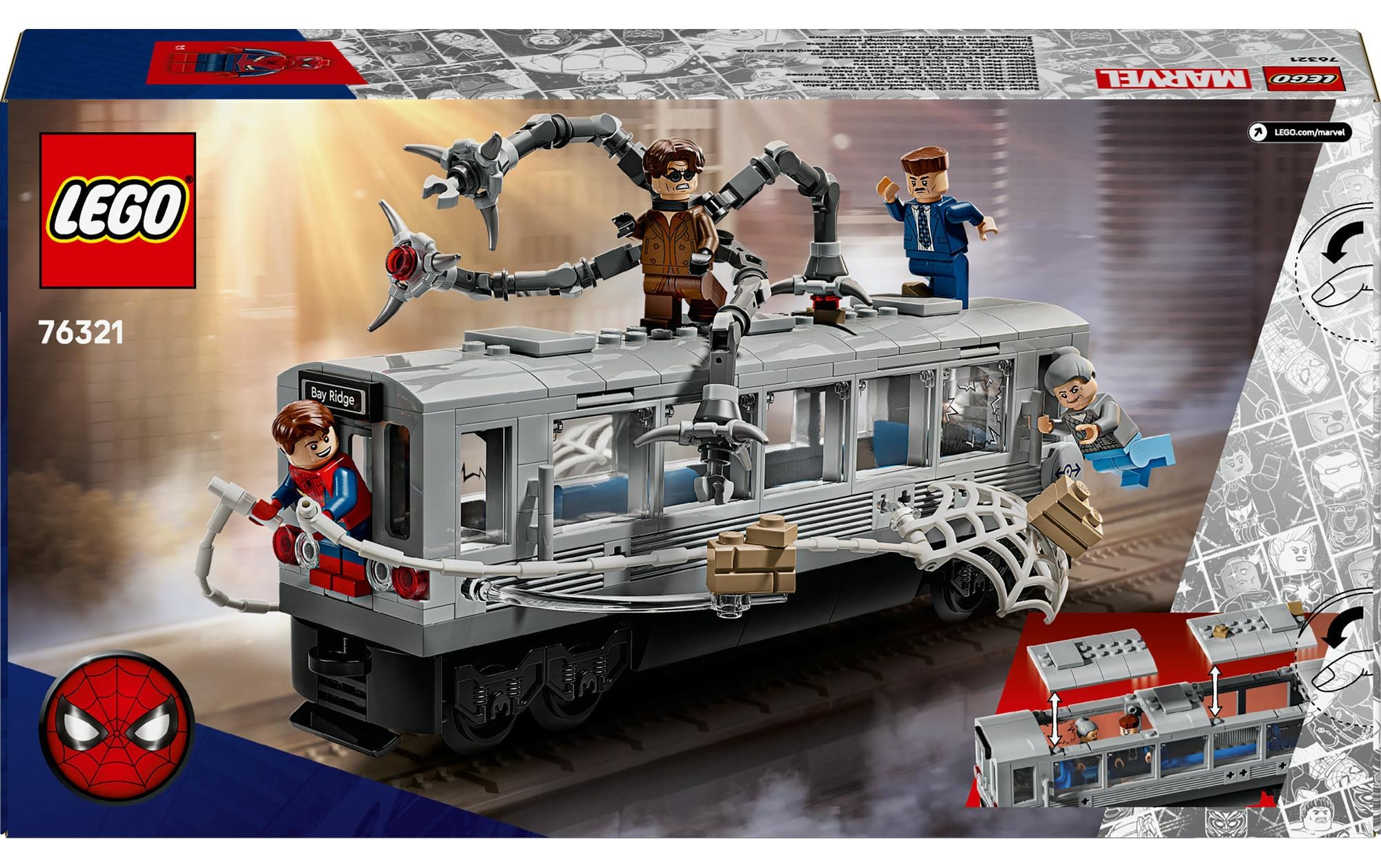 LEGO® Spielbausteine »LEGO® Marvel Spider-Man vs. Doc Ock: 76321«