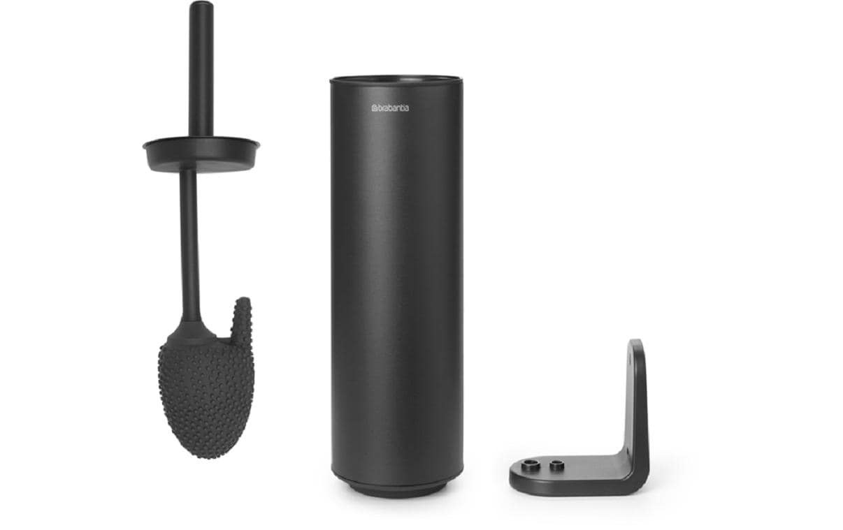 Brabantia WC-Garnitur »Mindset Anthrazit« aus Kunststoff | Silikon