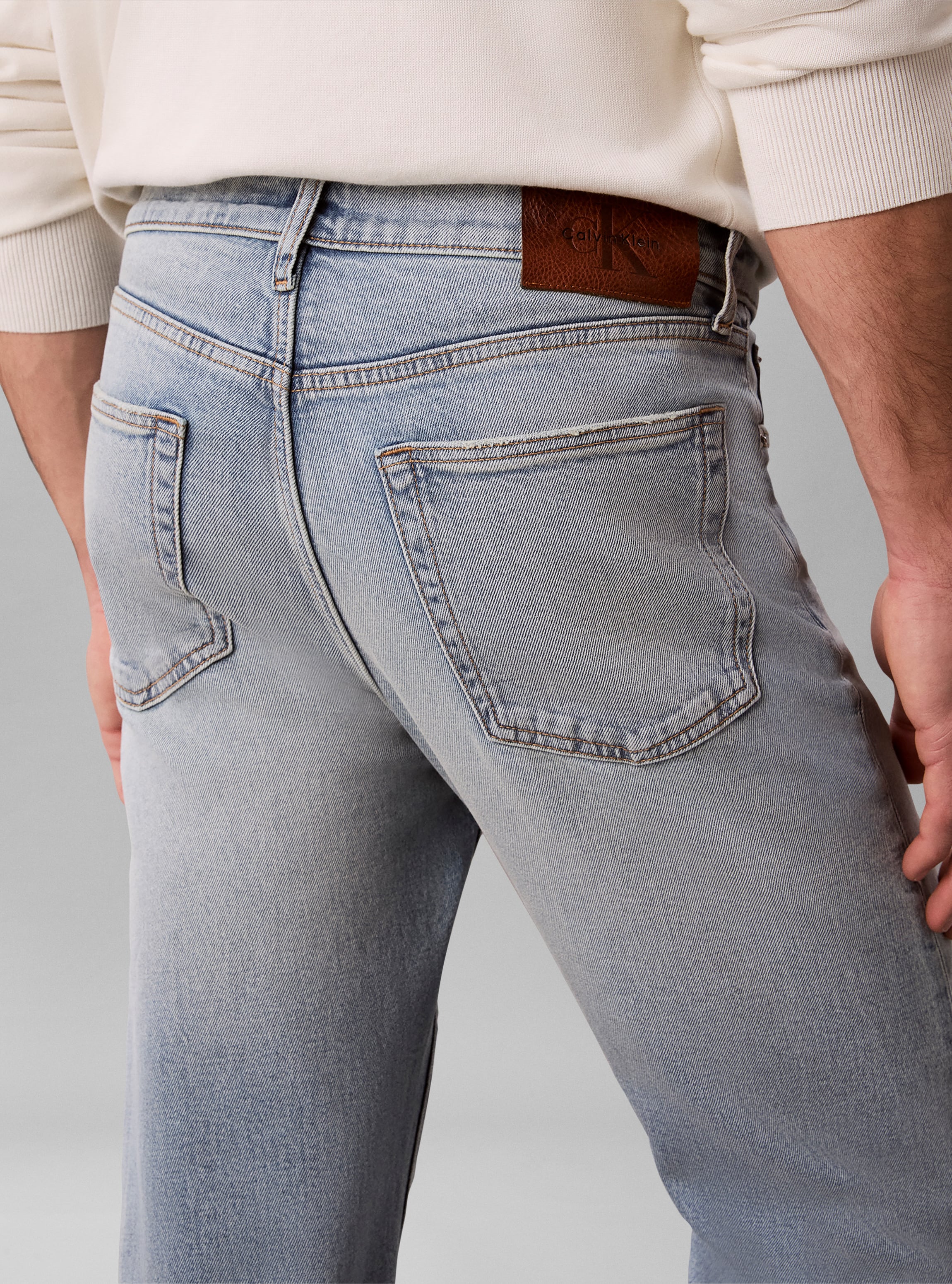 Calvin Klein Straight-Jeans Regular fit mit Taschen
