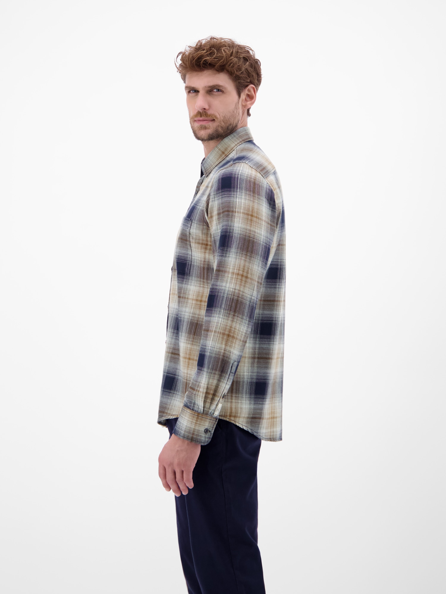 LERROS Chemise à carreaux »LERROS Herren Karohemd, charakterstark und stilbewusst«