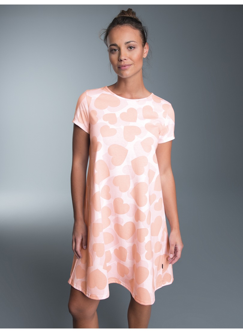 Trigema Chemise de nuit »TRIGEMA Nachthemd mit Allover-Herzen-Print« 1 cuis tlg.