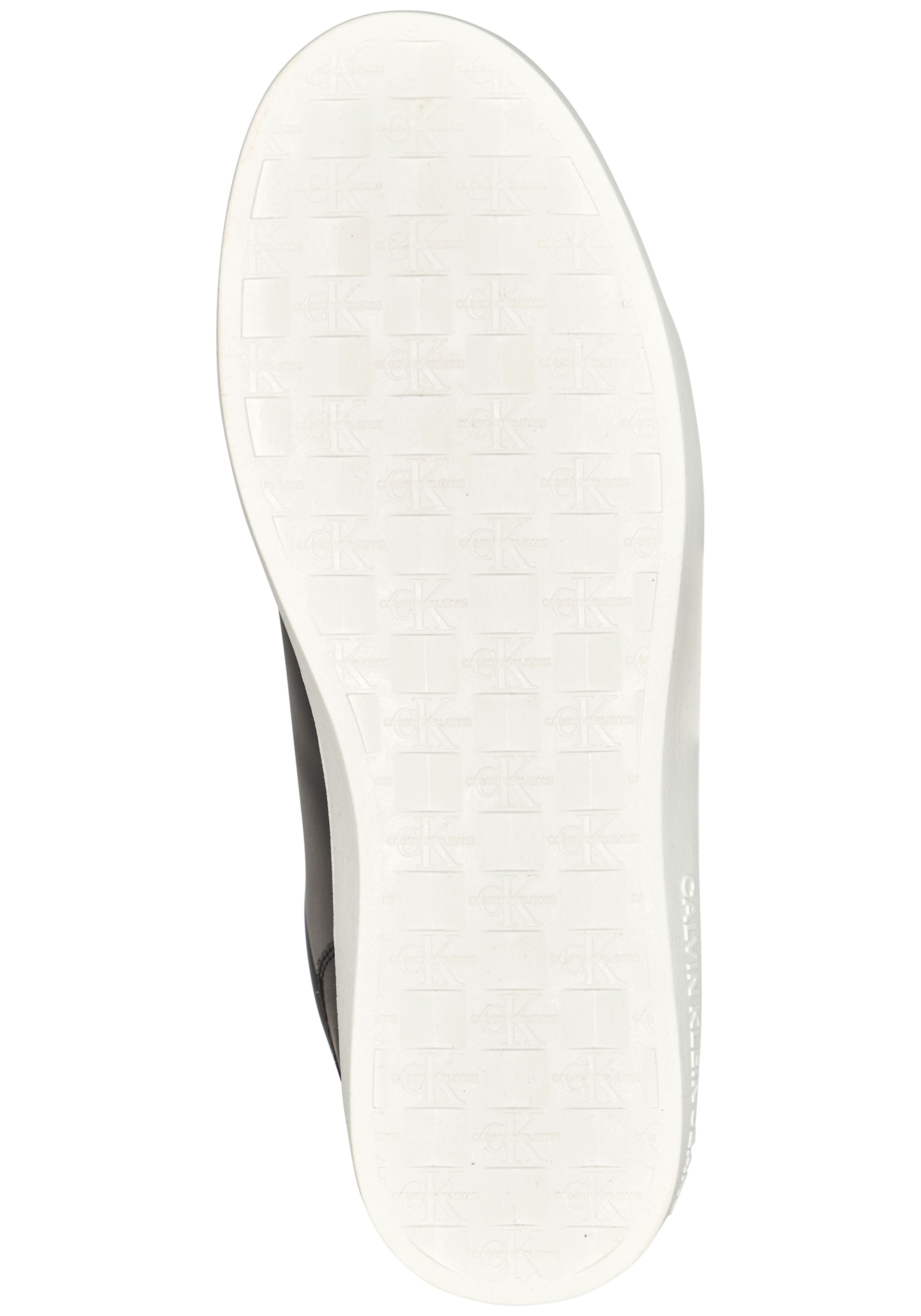 Calvin Klein Jeans Sneakers »CLASSIC CUPSOLE MONO LTH«  baskets de loisirs, chaussures basses, à lacets au style classique