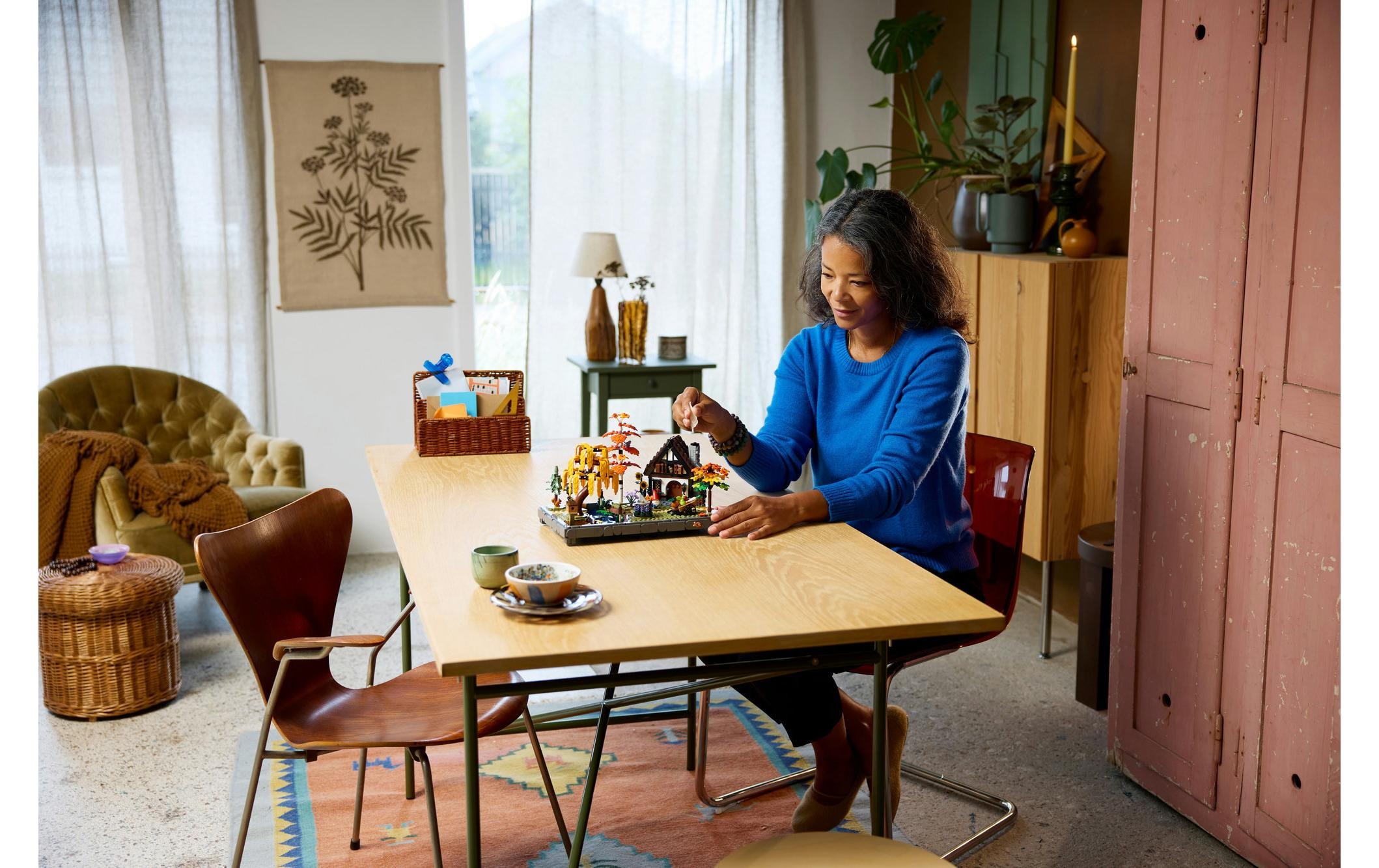 LEGO® Konstruktionsspielsteine »Icons Herbstlicher Landhausgarten 11372«