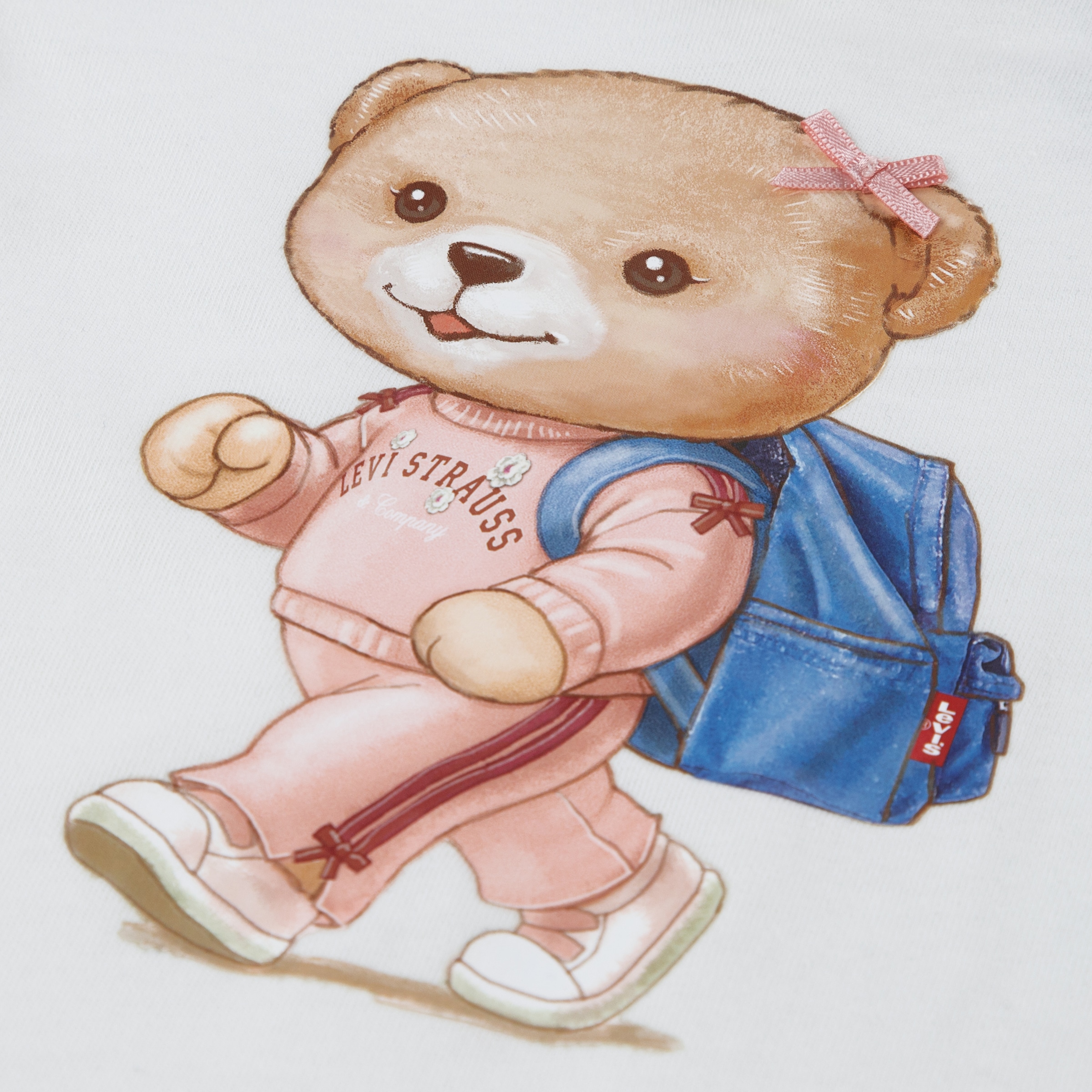 Levi's® Kids Langarmshirt & Hose »LVG LS LIV GFX TOP & KNIT BOTT« Set, 2