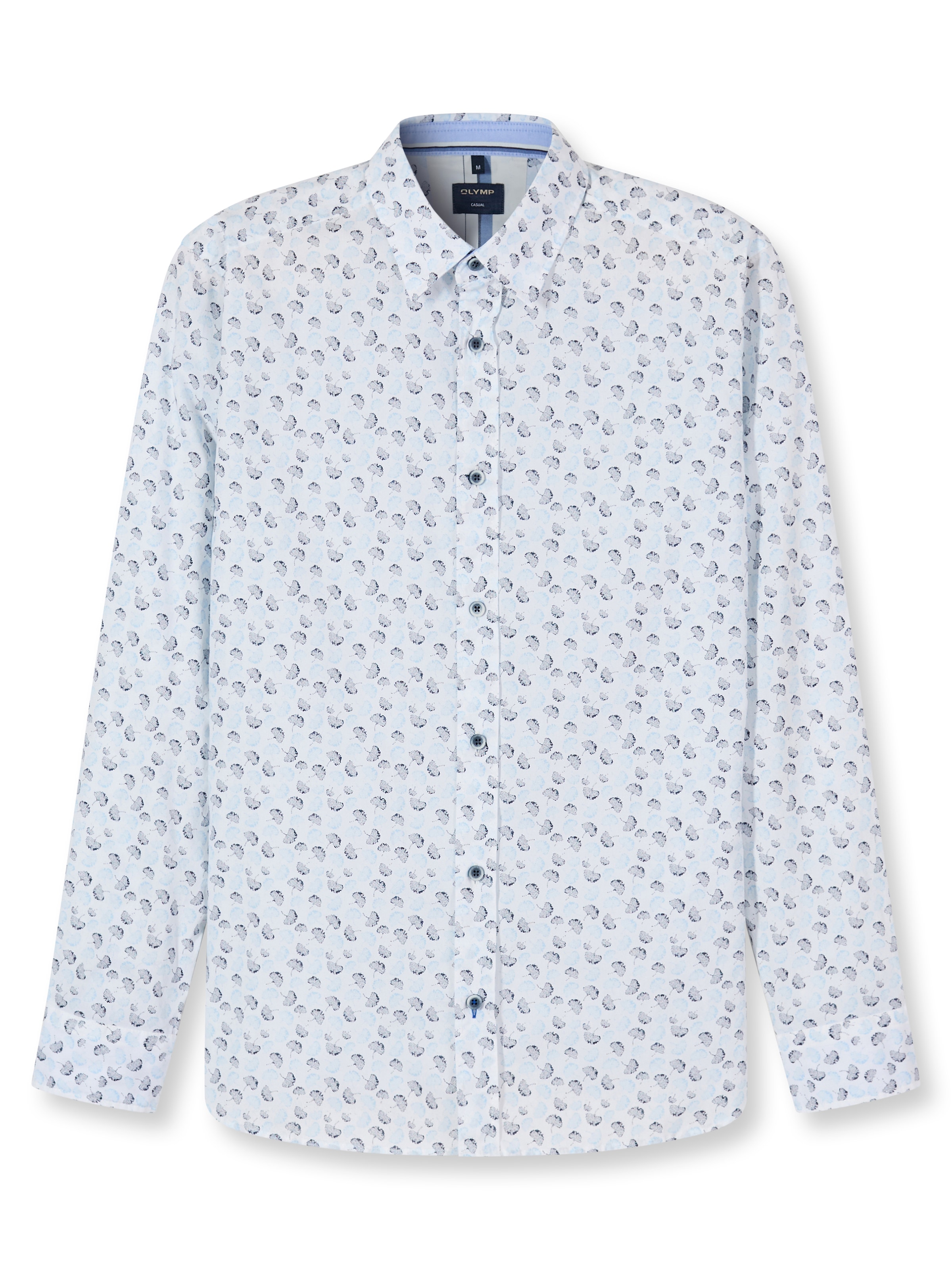 OLYMP Langarmhemd Freizeithemd, regular fit, Kentkragen