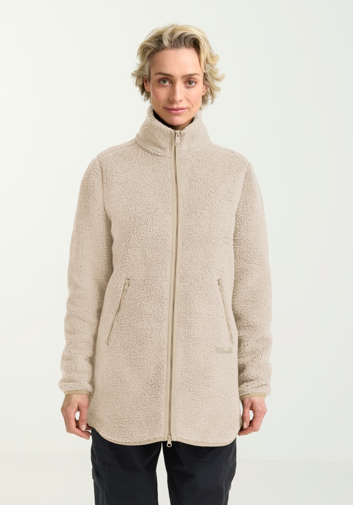 Jack Wolfskin Manteau fonctionnel »HIGH CURL COAT W« Manteau polaire, chaud & coupe-vent