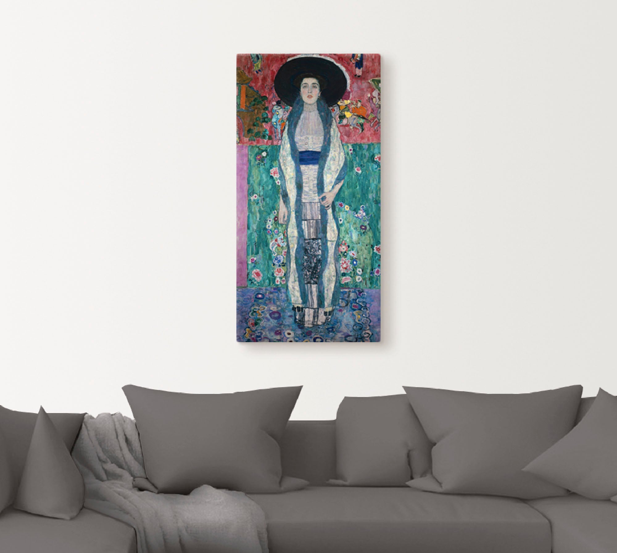 Artland Leinwandbild »Bildnis Adele Bloch-Bauer II. 1912« Frau 1 Stk. tlg. auf Holzrahmen gespannt