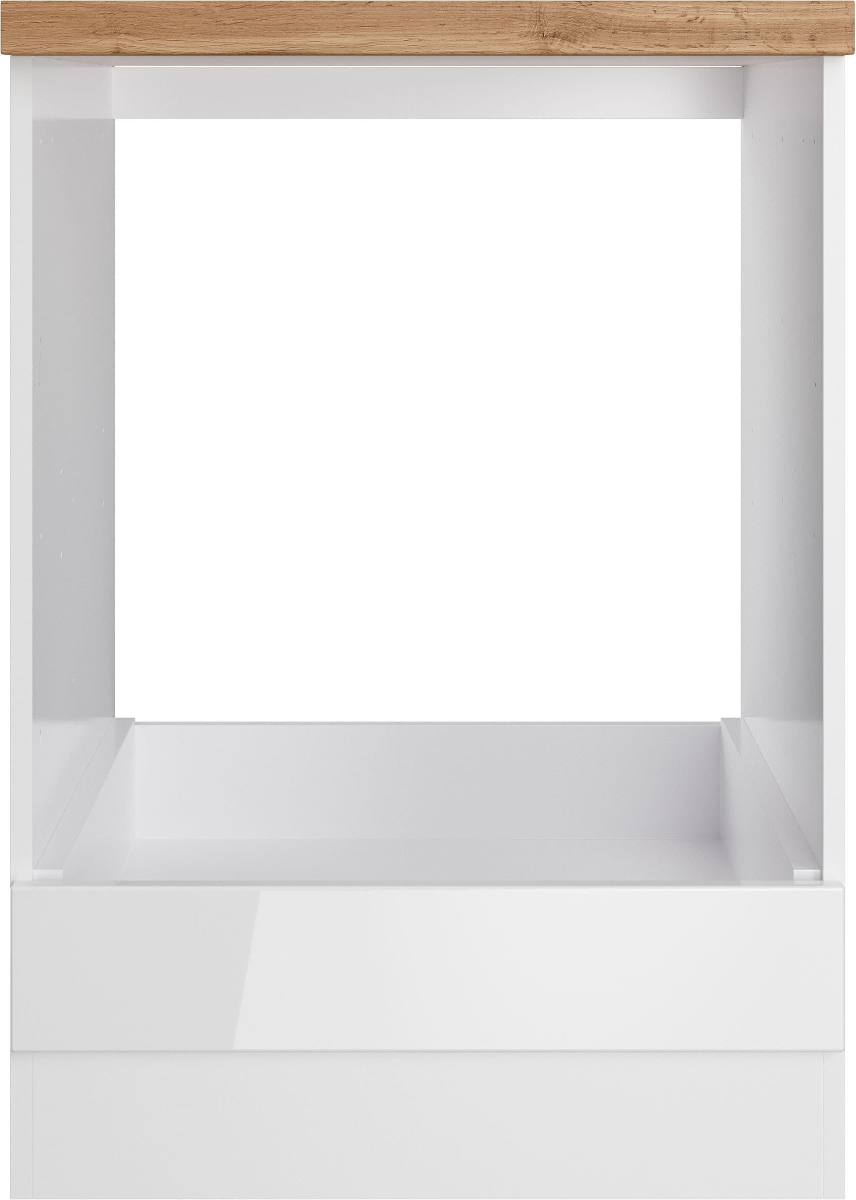 KOCHSTATION Armoire encastrée pour cuisinière »KS-Virginia,neu in verbesserter Ausführung« Espace de rangement,  largeur 60 cm, hauteur 85 cm, niche pour poêle L/H/P : 56/59/55 cm