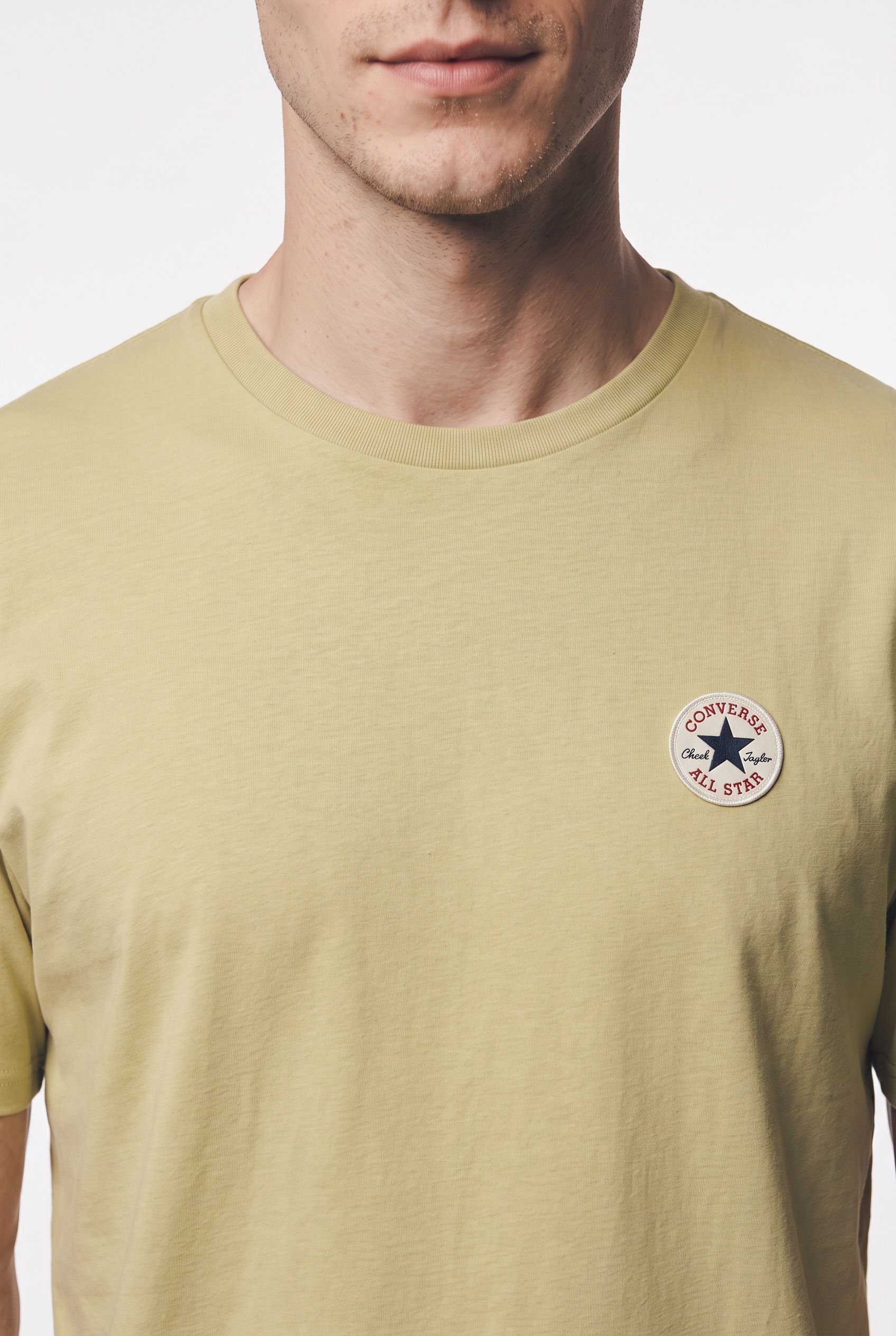 Converse T-Shirt Kurzarm-Design, aus Baumwolle, bequeme Passform, klassischer Schnitt