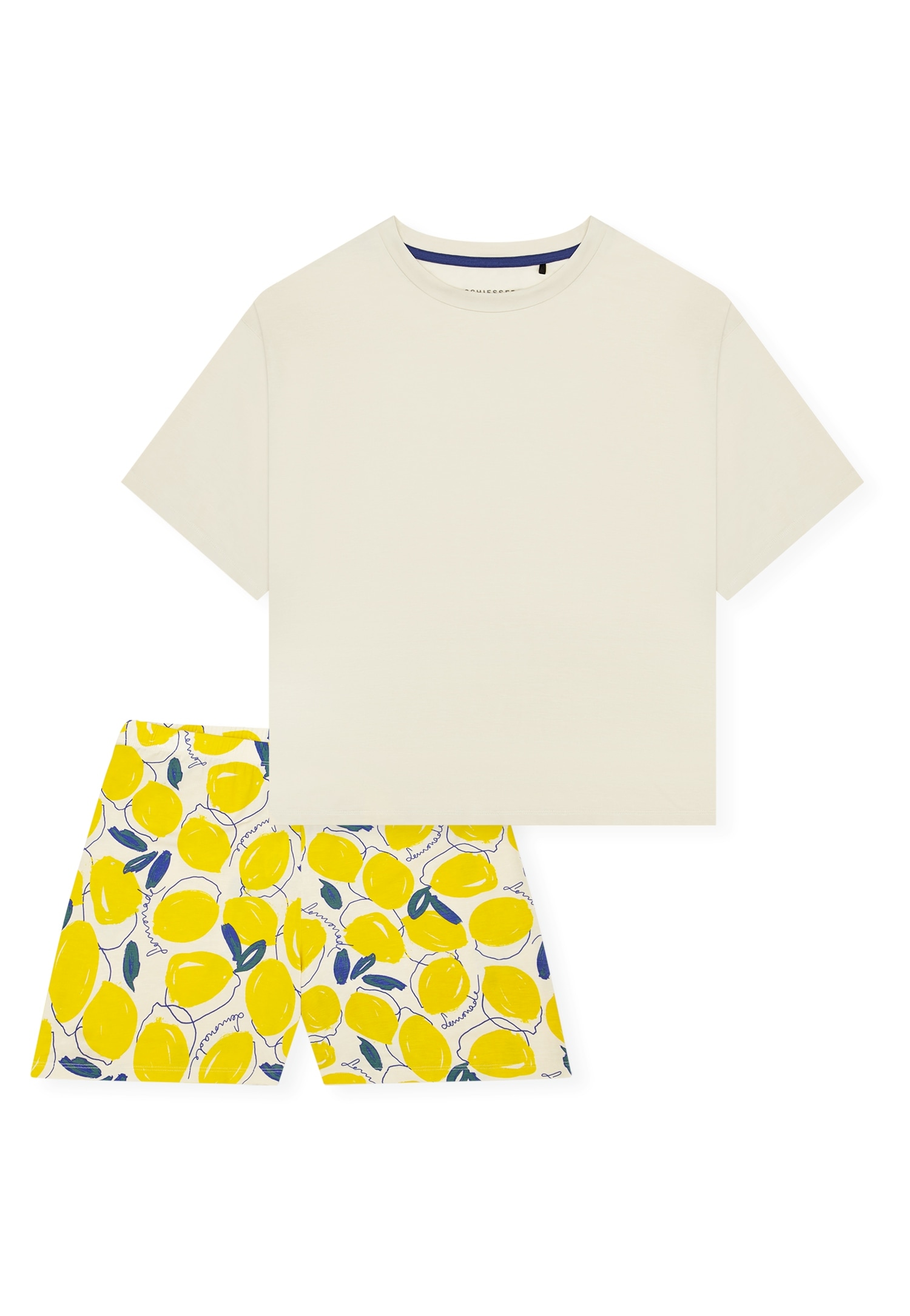 Schiesser Shorty »Casual Fashion« 2 pièces mit Rundhalsausschnitt, in softer Single-Jersey Qualität