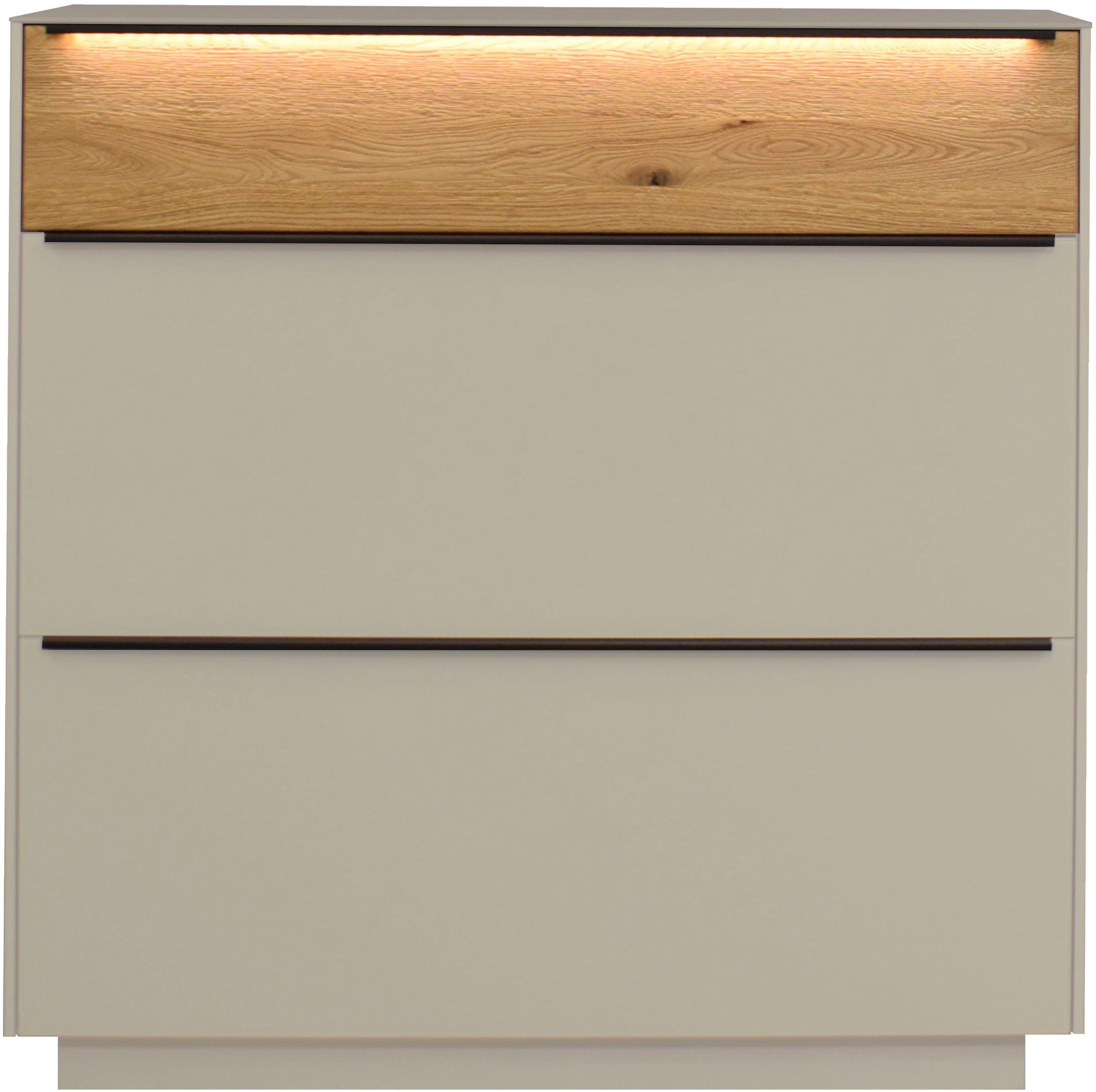 Mäusbacher Schuhschrank »Nova Garderobe« inkl. Metallschuhkörbe und  Griffbeleuchtung BHT 107 x 110 x 32 cm