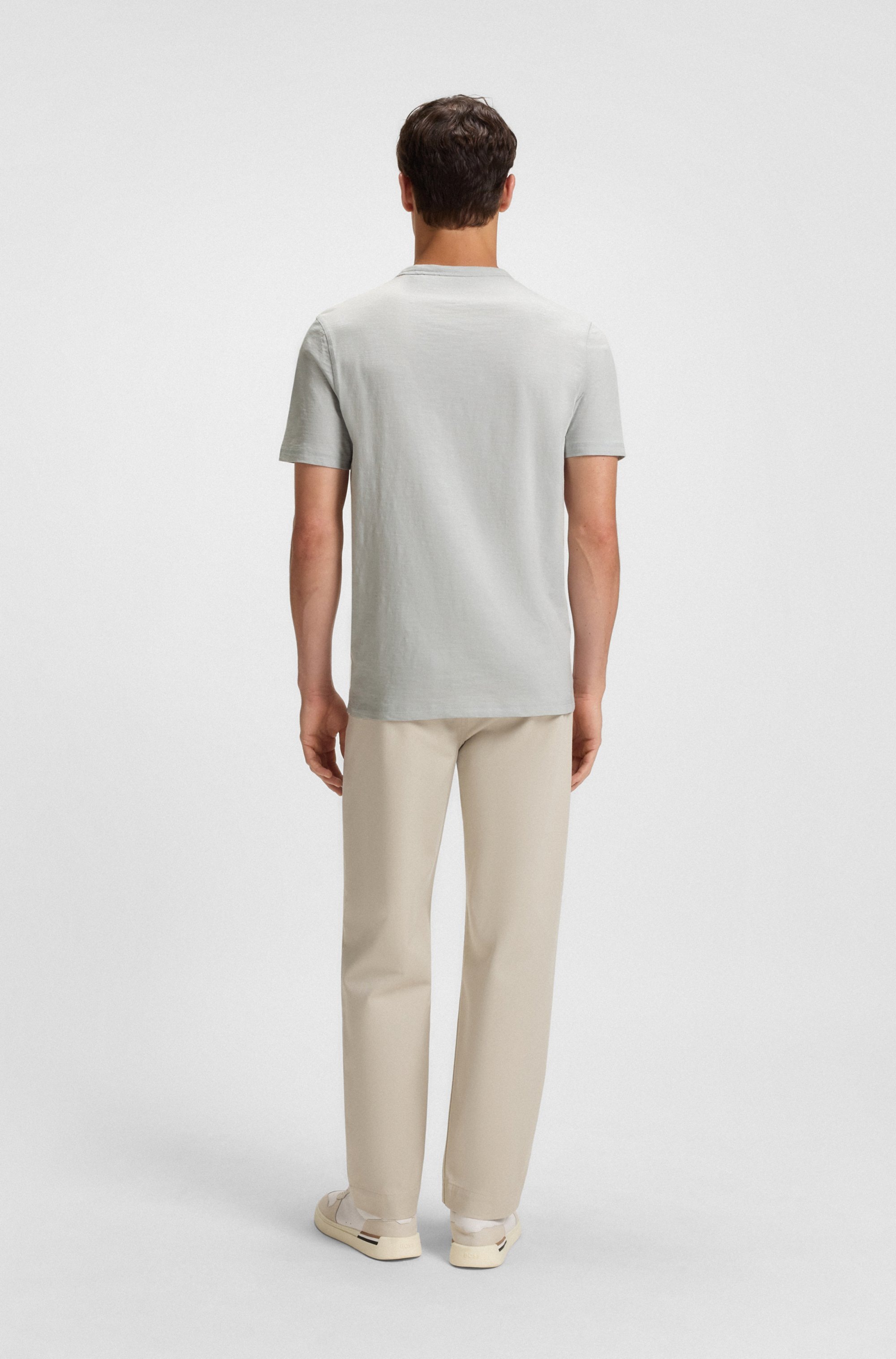 BOSS ORANGE T-Shirt »Tegood« Rundhalsausschnitt, Regular Fit, Logoschriftzug