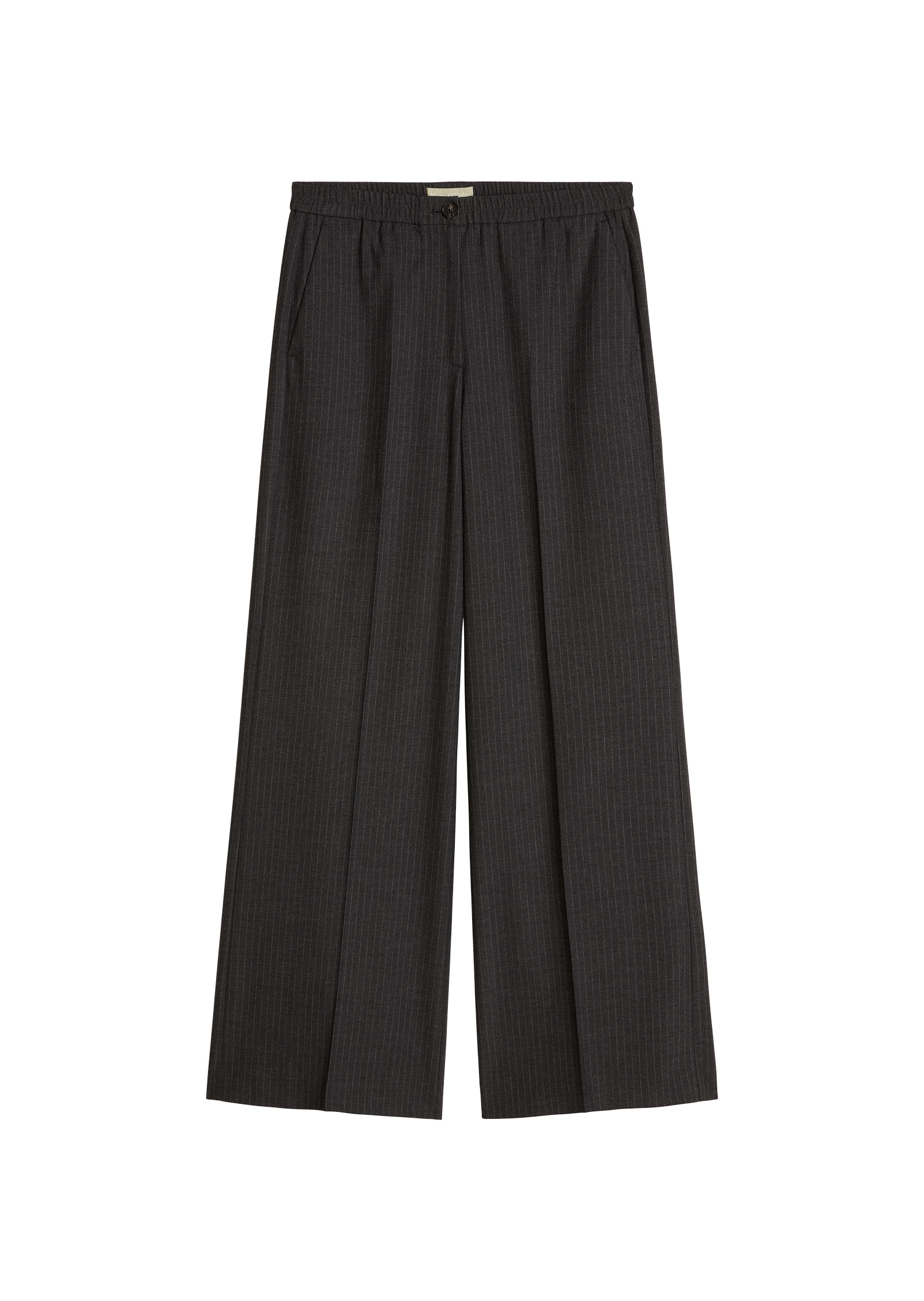 Marc O'Polo Pantalon tissé »Margo Wide«  aspect laine, jambes décontractées longues
