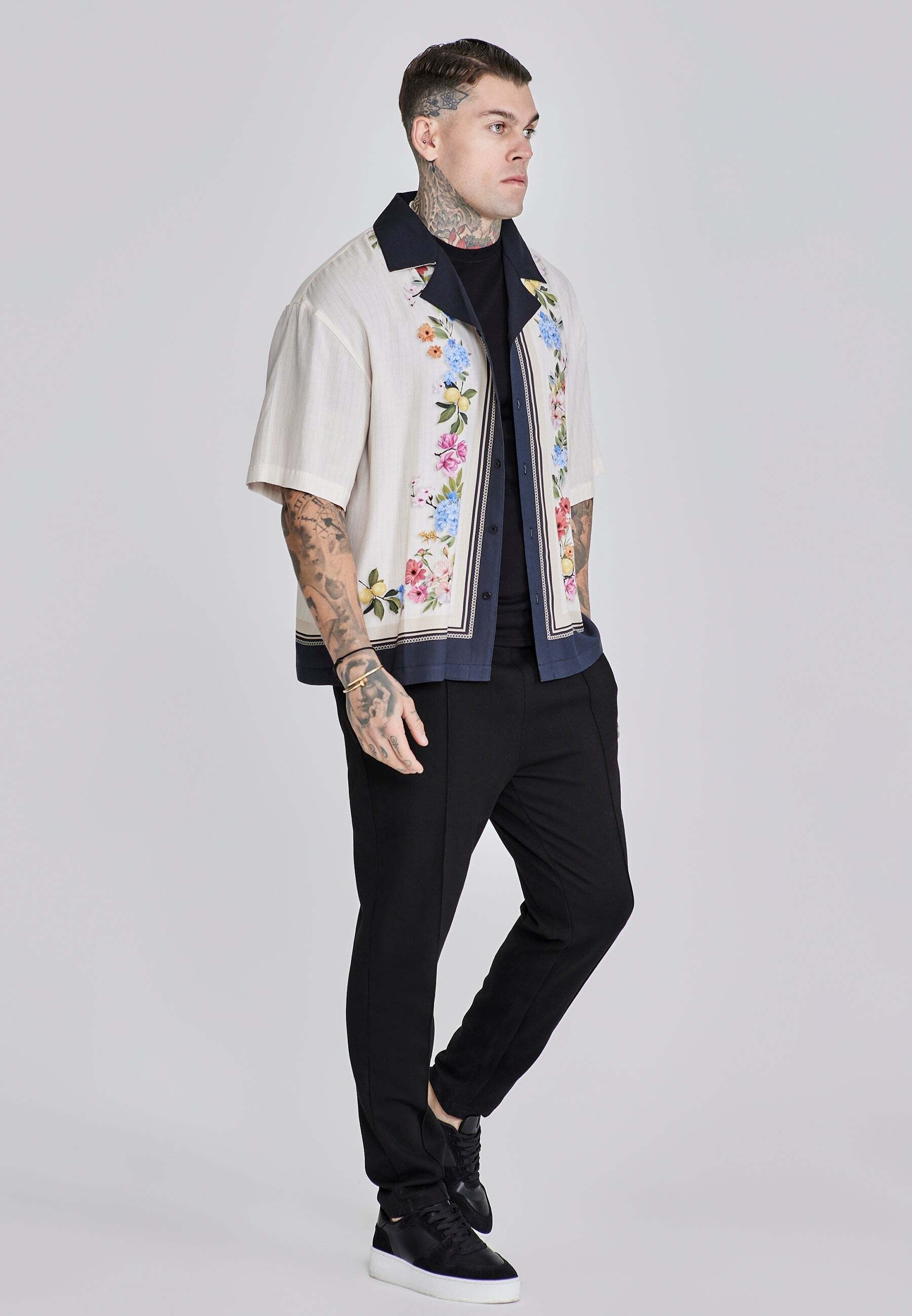 Siksilk Chemise à manches courtes »Siksilk Kurzarmhemd Resort Shirt«
