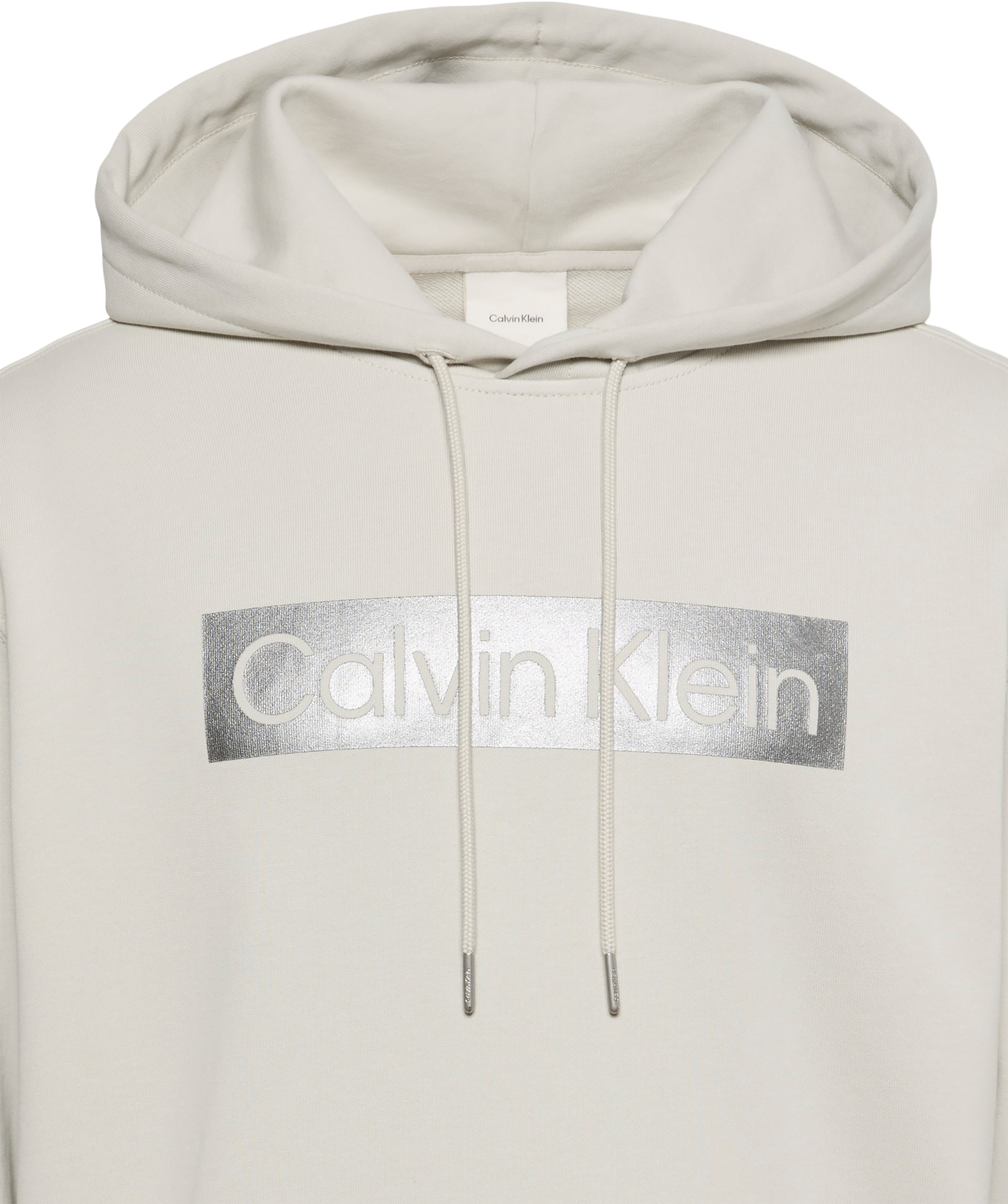 Calvin Klein Jeans Kapuzensweatshirt , Kapuze mit Kordelzug, Regular Fit, Logodruck
