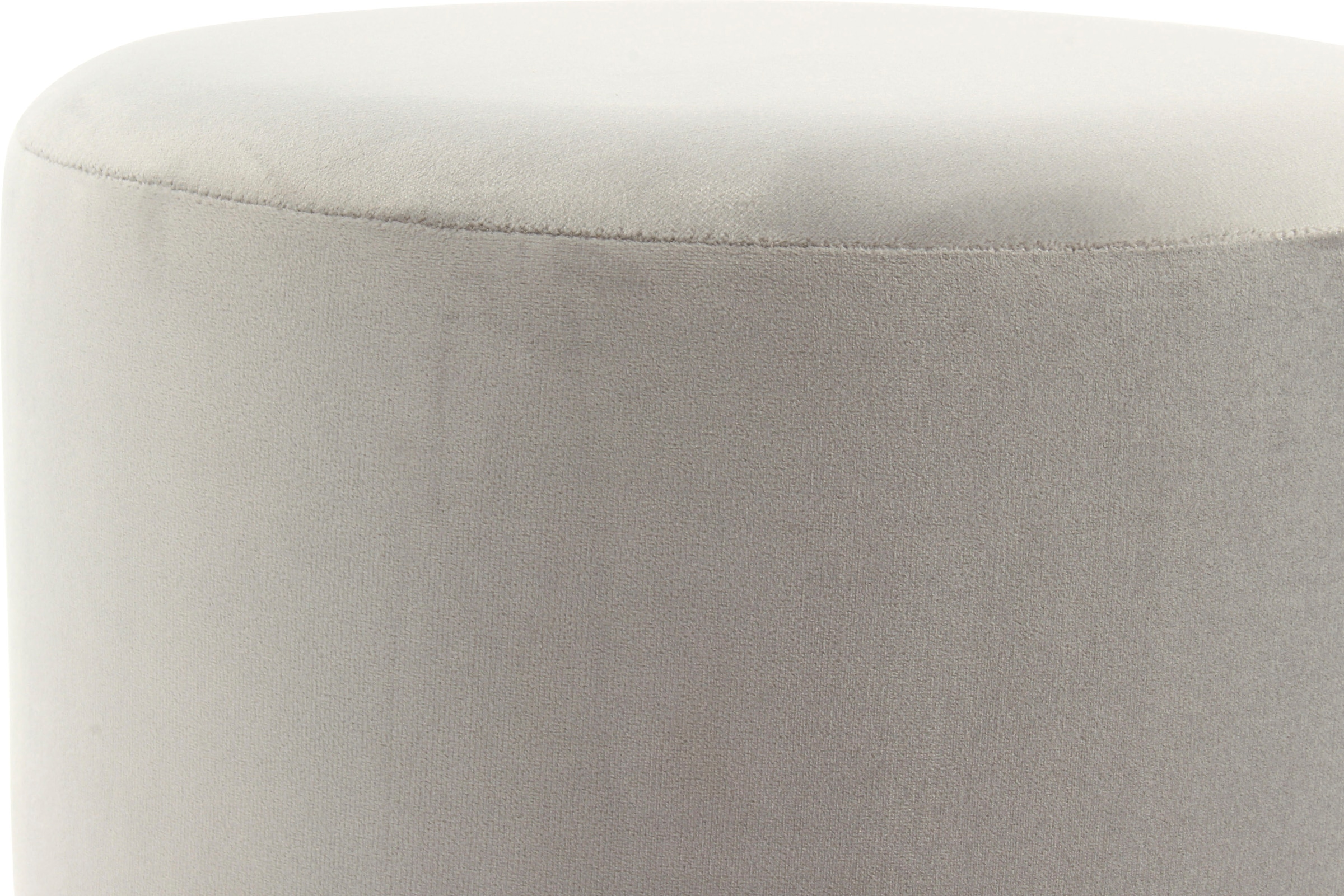 Kayoom Sitzhocker »Hocker Gipsy 825, stilvoller Sitzhocker, runde Form, stilvolles Design« 1 Stk. tlg. samtweich, platzsparend, vielfältig einsetzbar, weiche Polsterung