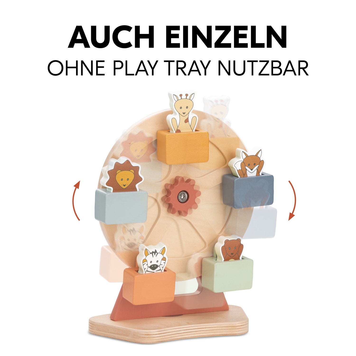 Hauck Greifspielzeug »Play Fun Fair S, hauck Animals« für Hauck Play Tray
