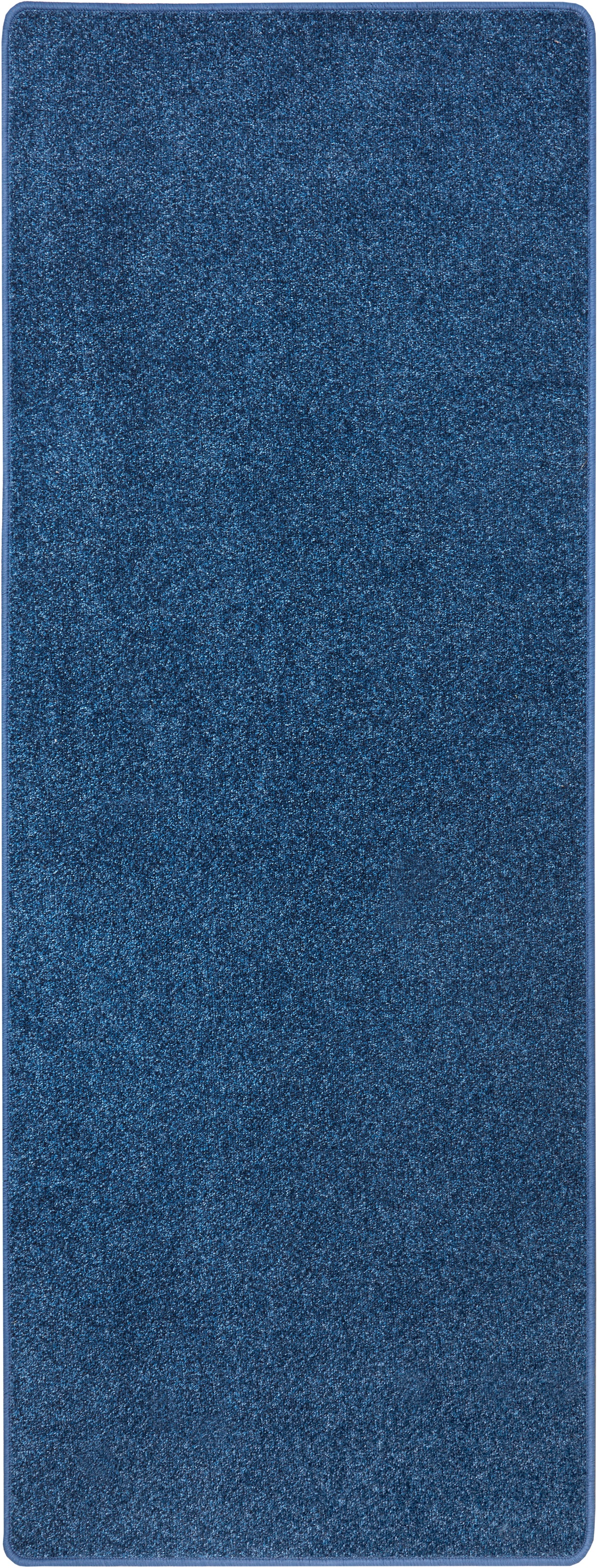 Hanse Home Exclusiv Chemin de table »Liberty« Rectangulaire 7 mm Höhe Uni-Meliert, robust, kräftige Farben, rundherum farbige Kettelung