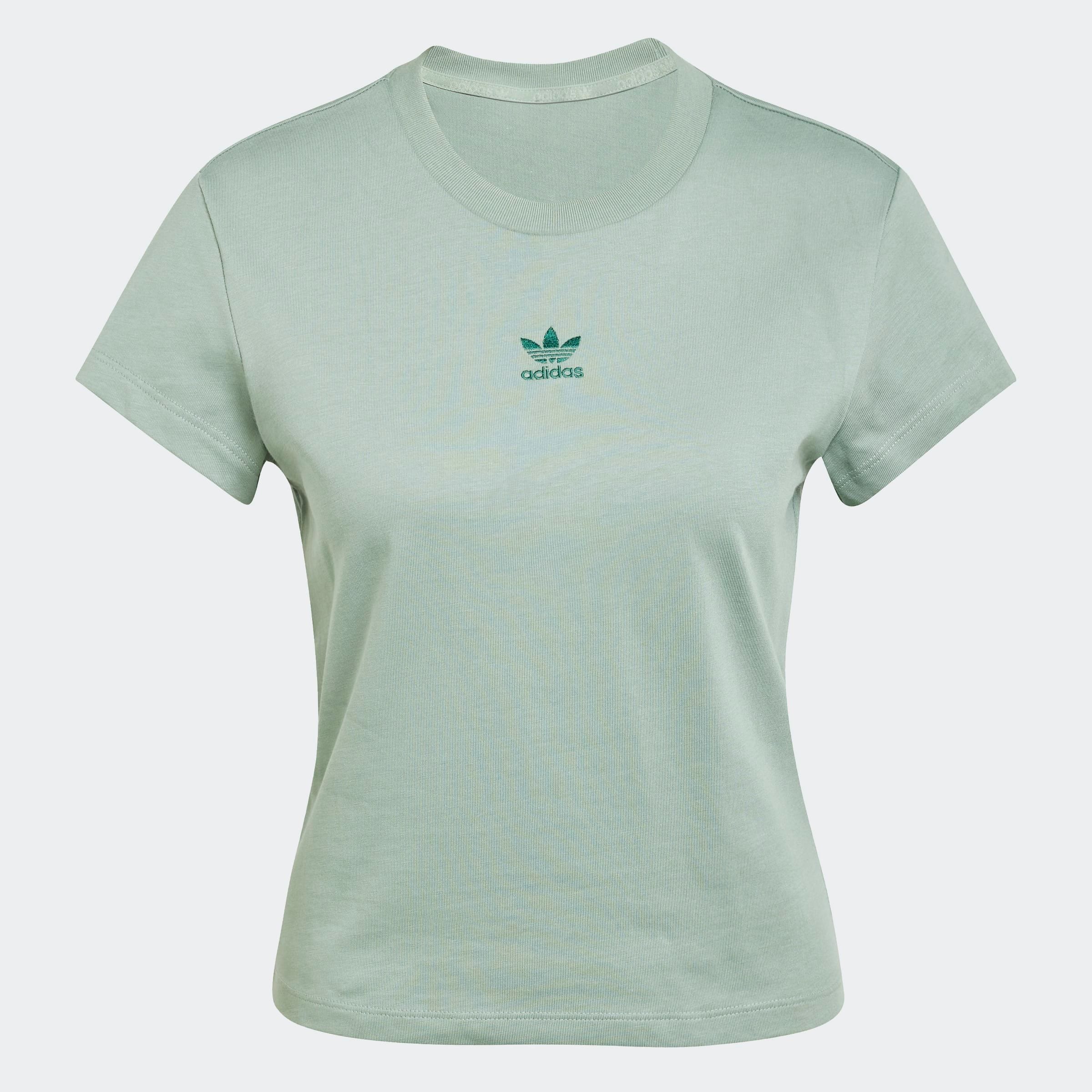 adidas Originals T-Shirt »ESSENTIALS SLIM« sportlicher Stil, schmale Silhouette, aus Single Jersey
