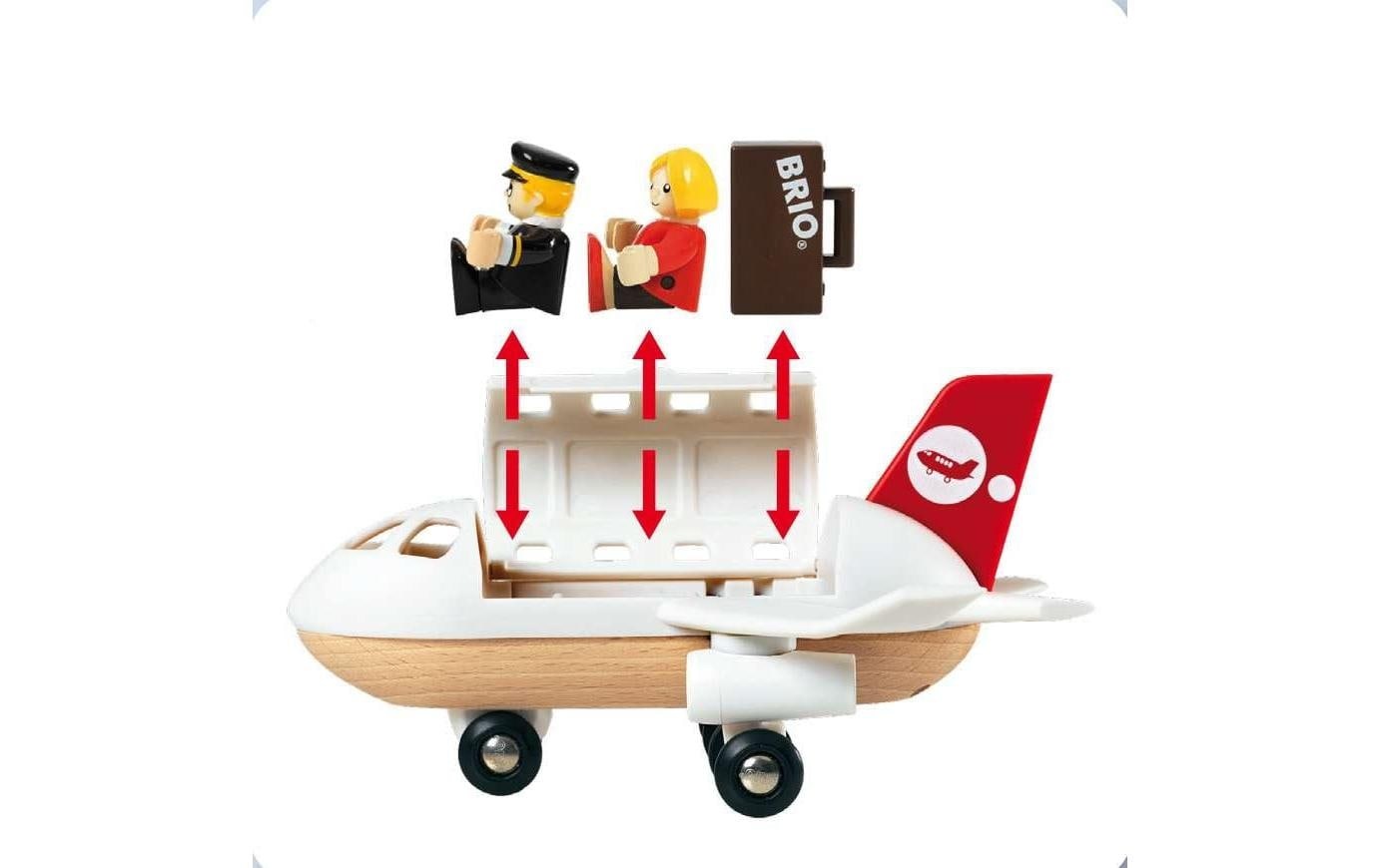 BRIO® Train jouet »Grosses Premium Set Kunststoffbox«