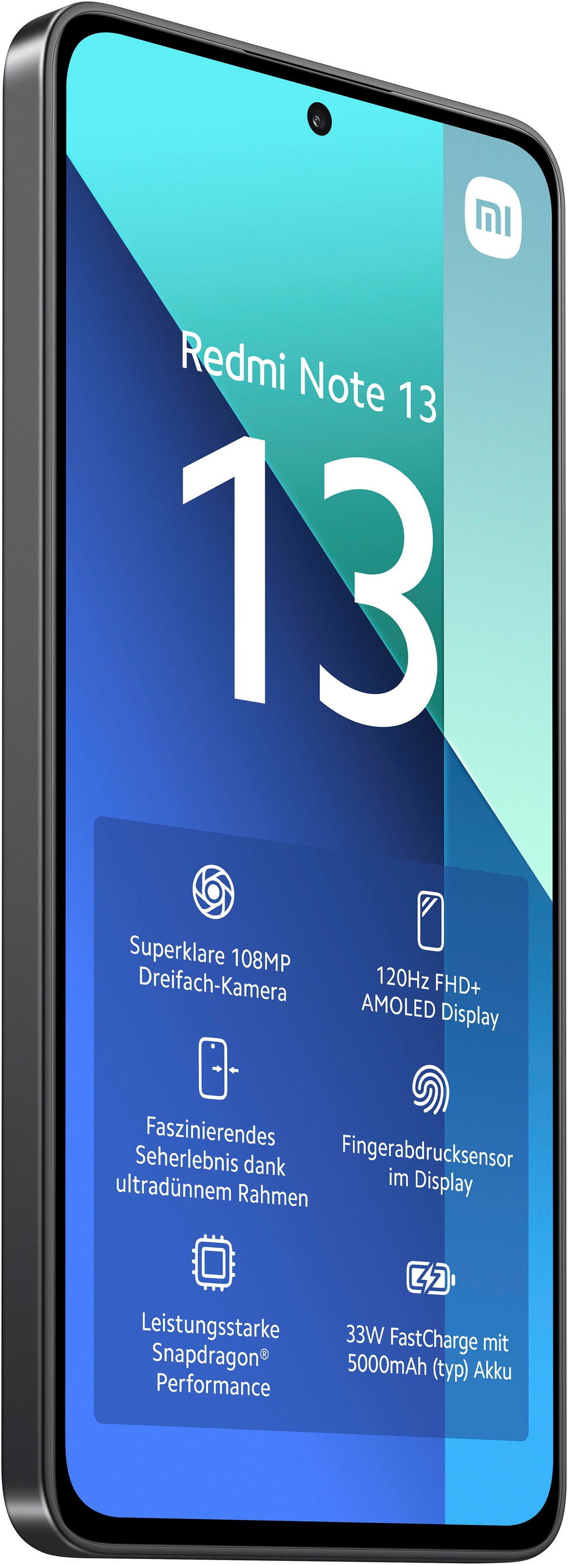 Xiaomi Smartphone »Redmi Note 13 8+128GB« Midnight Black