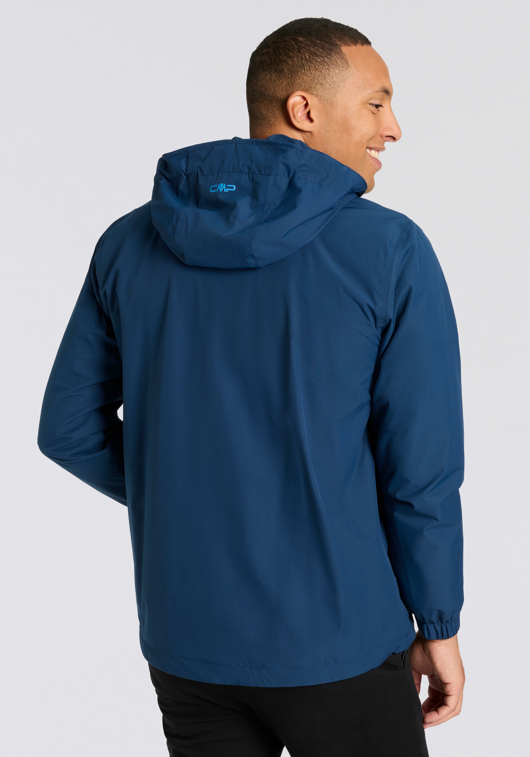 CMP Veste de pluie 1 cuis tlg. mit Kapuze Atmungsaktiv & Wasserdicht & Winddicht