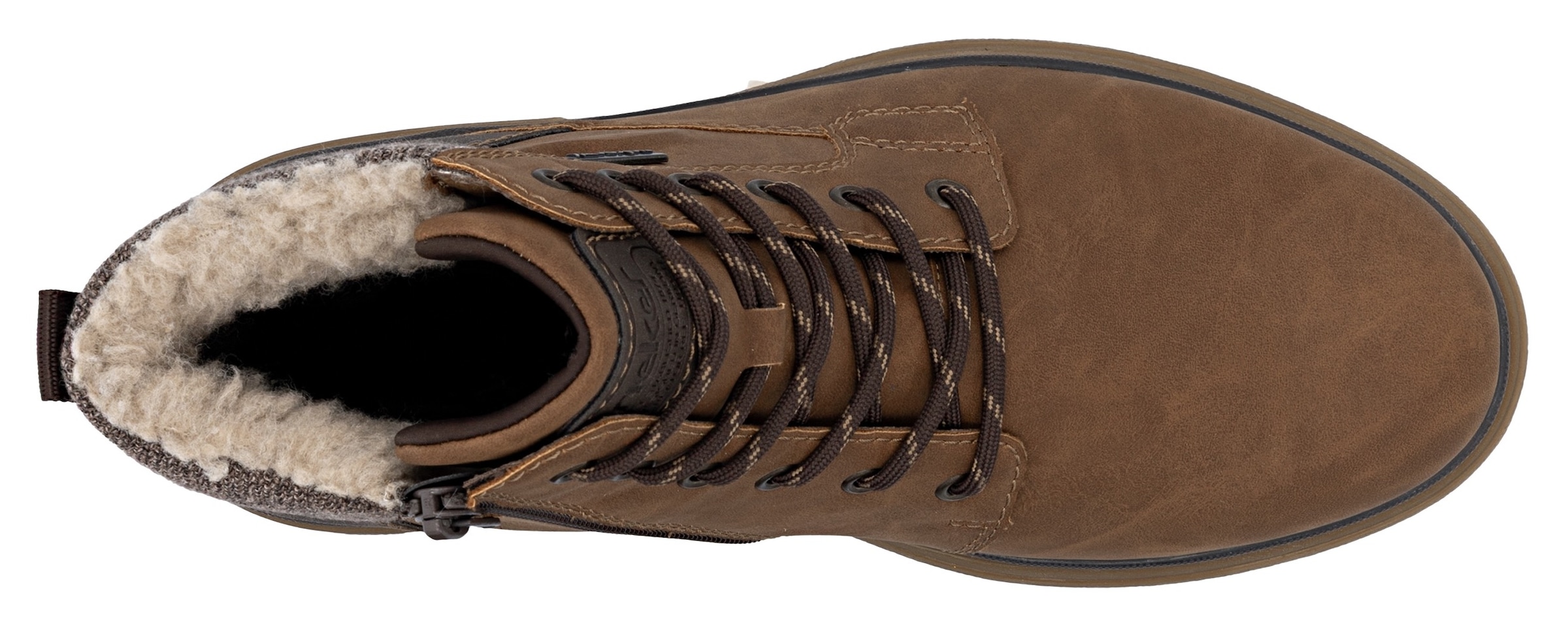 Rieker Winterstiefelette  Winterboots, Schnürboots mit Innenreissverschluss und RiekerTex