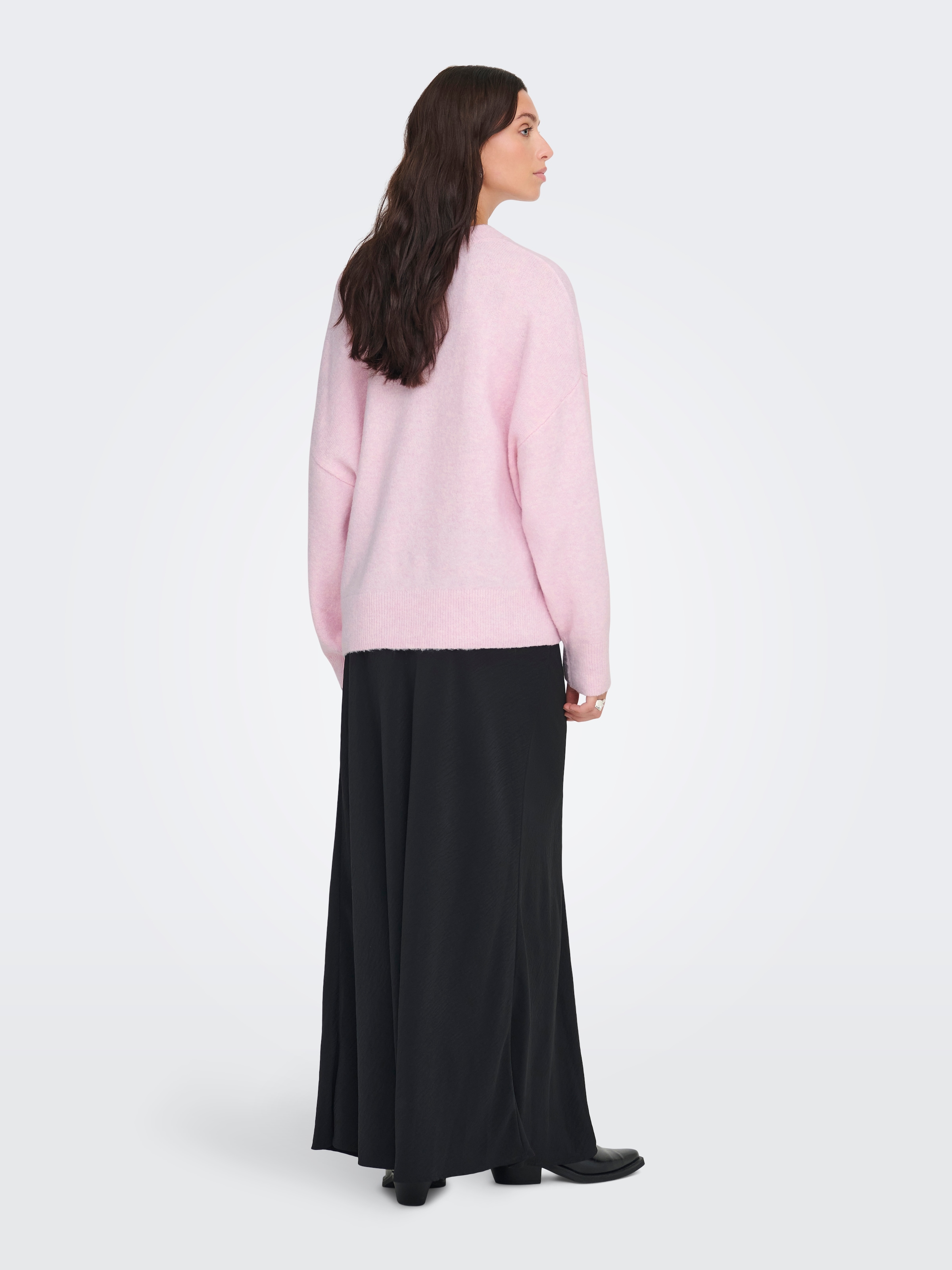 JDY »JDYSONJA L/S O-NECK PULLOVER KNT NOOS« mélange de matériaux