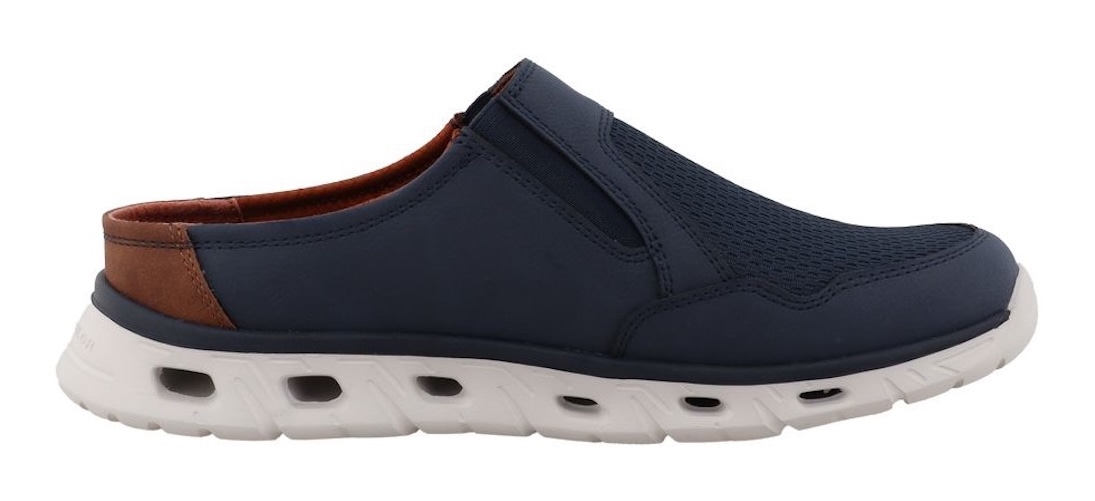 TOM TAILOR Sabot »Valter«  chaussure à enfiler, chaussure d'été avec inserts stretch confortables