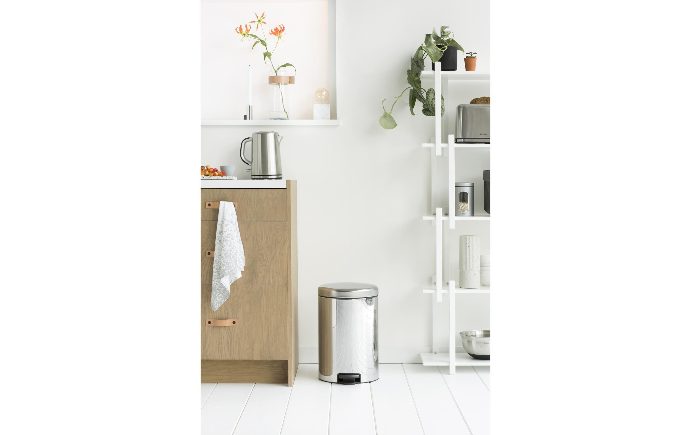 Brabantia Poubelle »NewIcon 20 l, Brilliant Steel« 1 Behälter