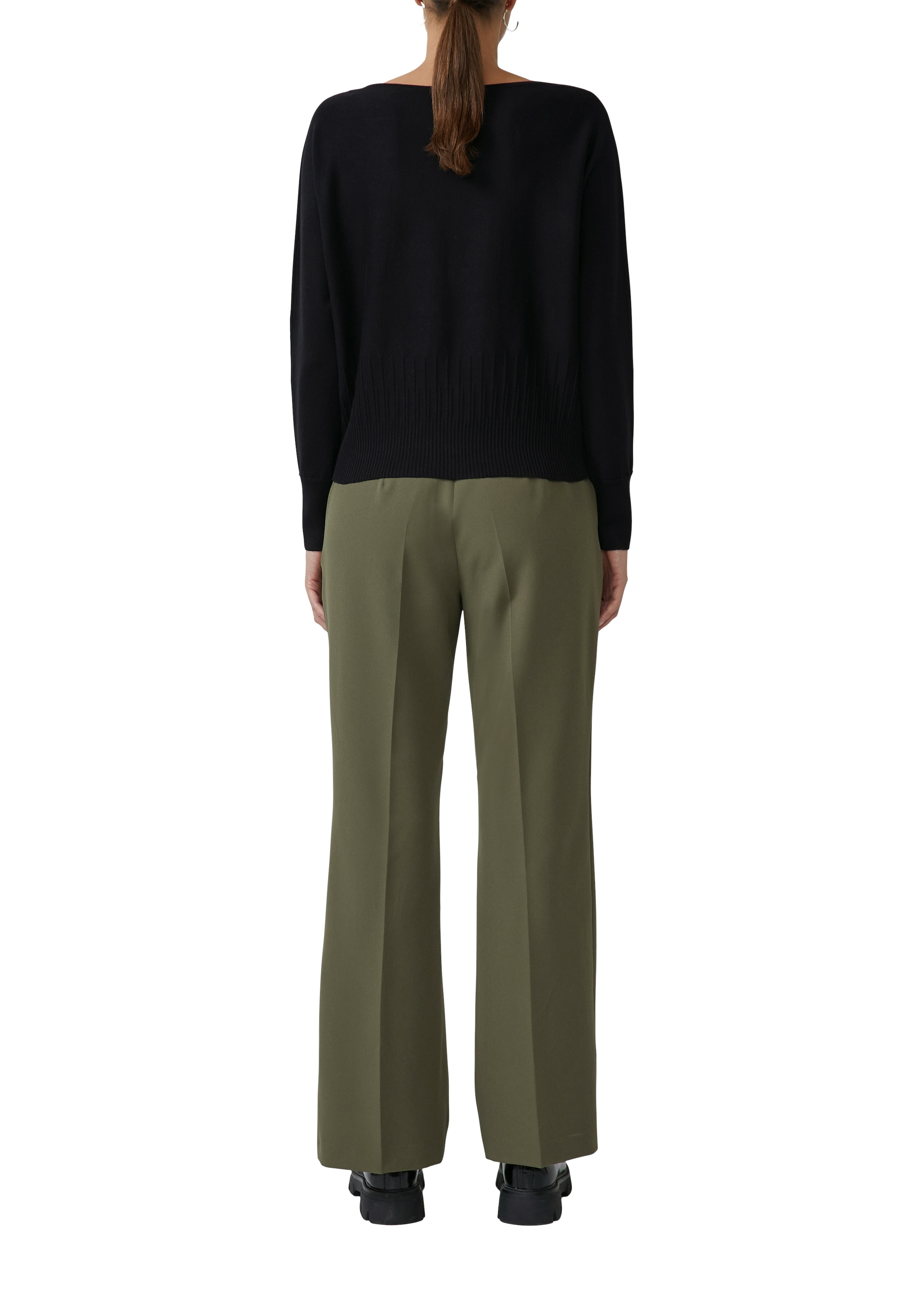 s.Oliver BLACK LABEL Pull en tricot mit Fledermausärmeln