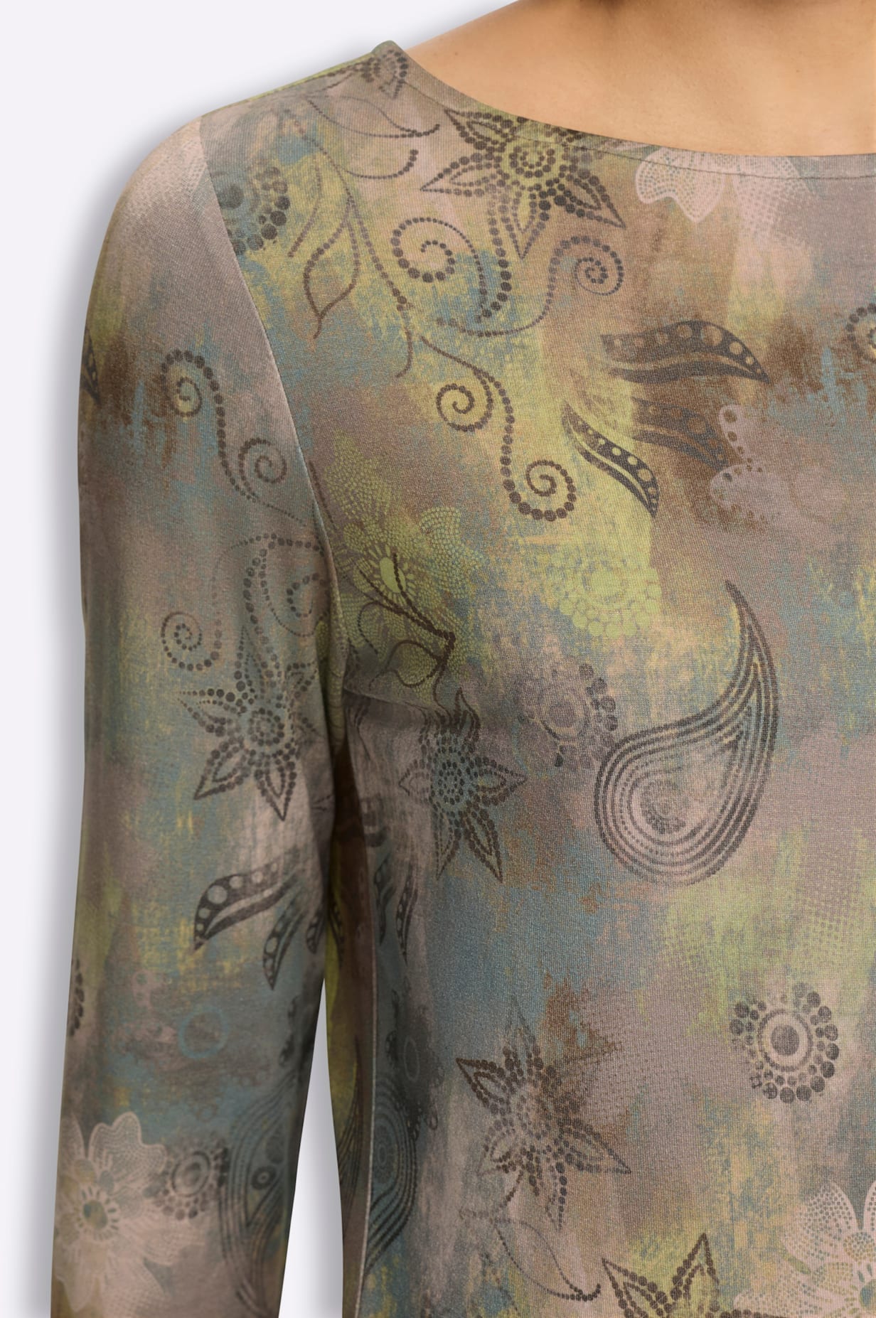 heine Langarmshirt »Druck-Shirt« 1