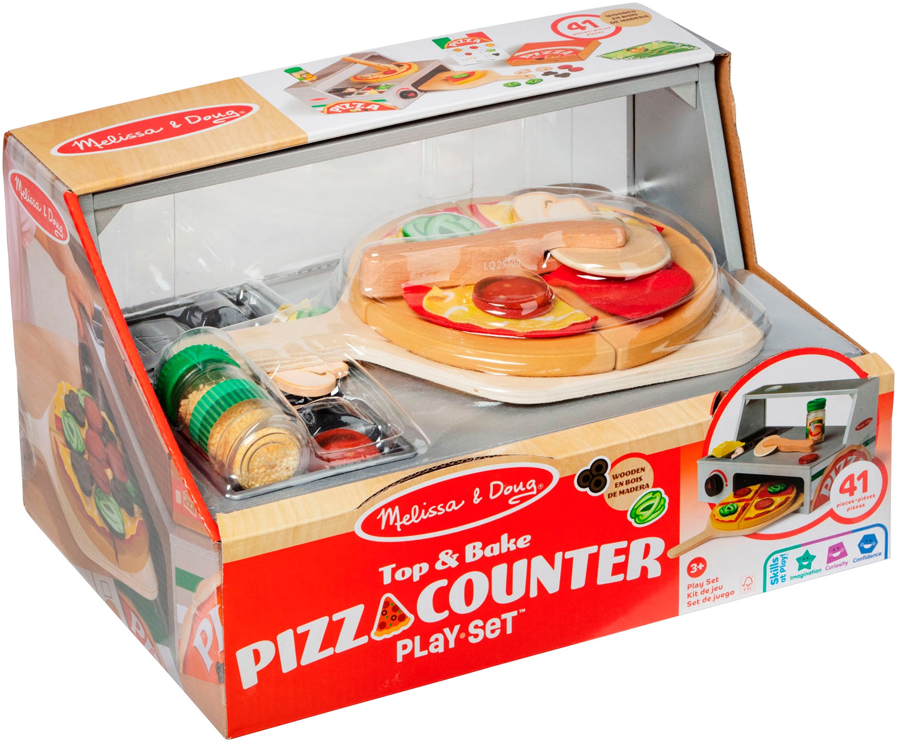 Spin Master Kaufladen »Melissa & Doug Holz-Pizzeria«