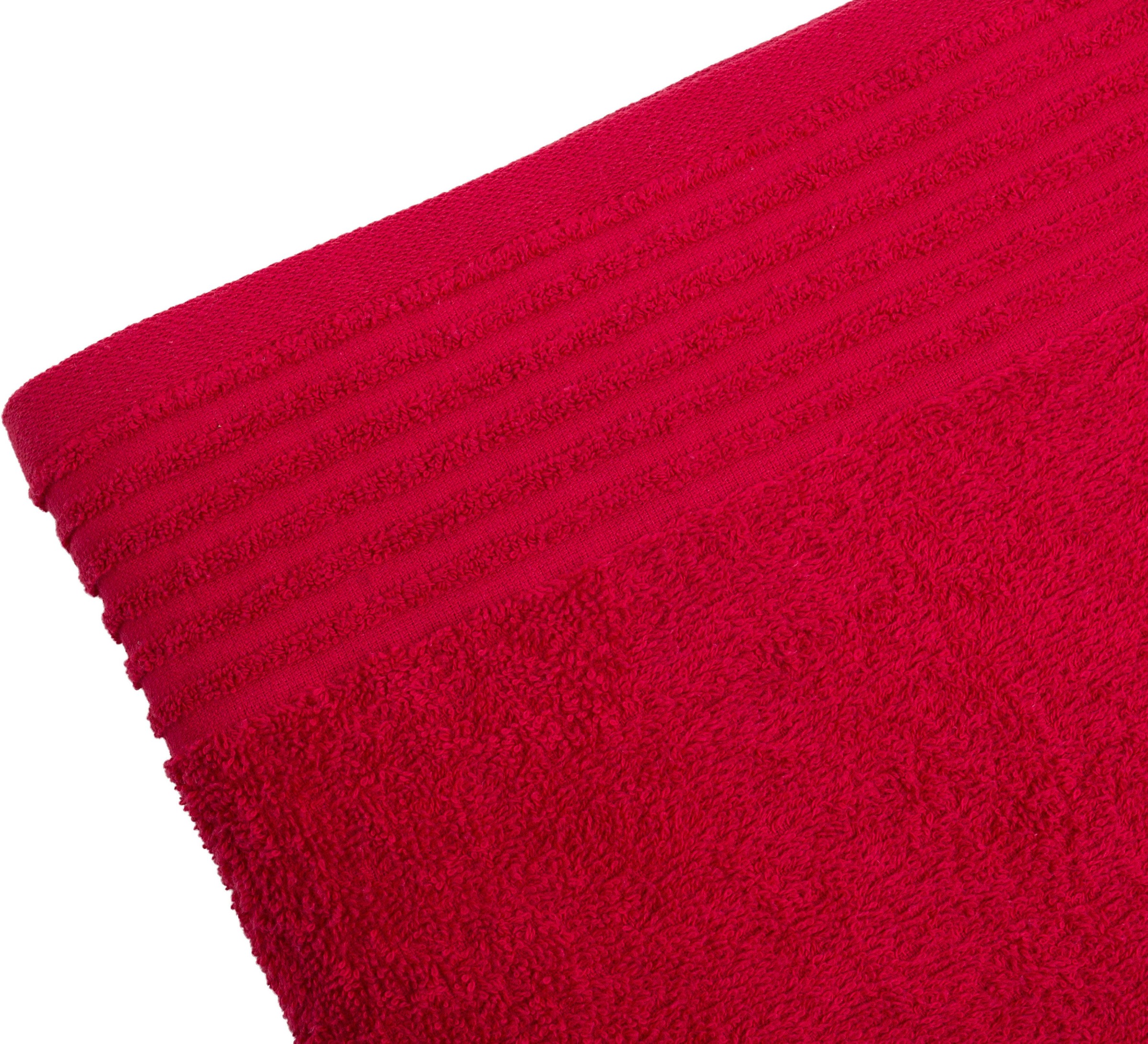 Gözze Gästehandtücher »Hanna« Set, Uni Farben, strukturierte Bordüre, 100% Baumwolle