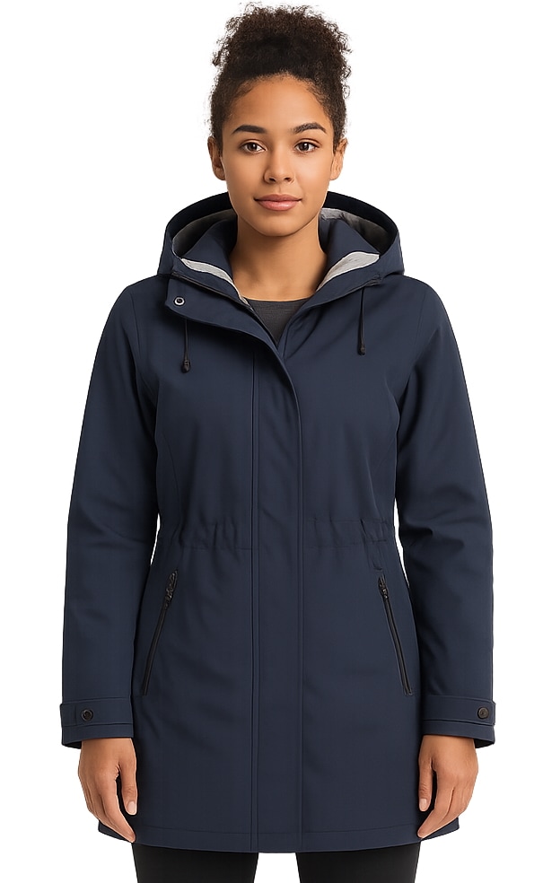 LPO Funktionsparka »Insa Outdoorparka« mit Kapuze verstellbarer Saum/Taille/Kapuze