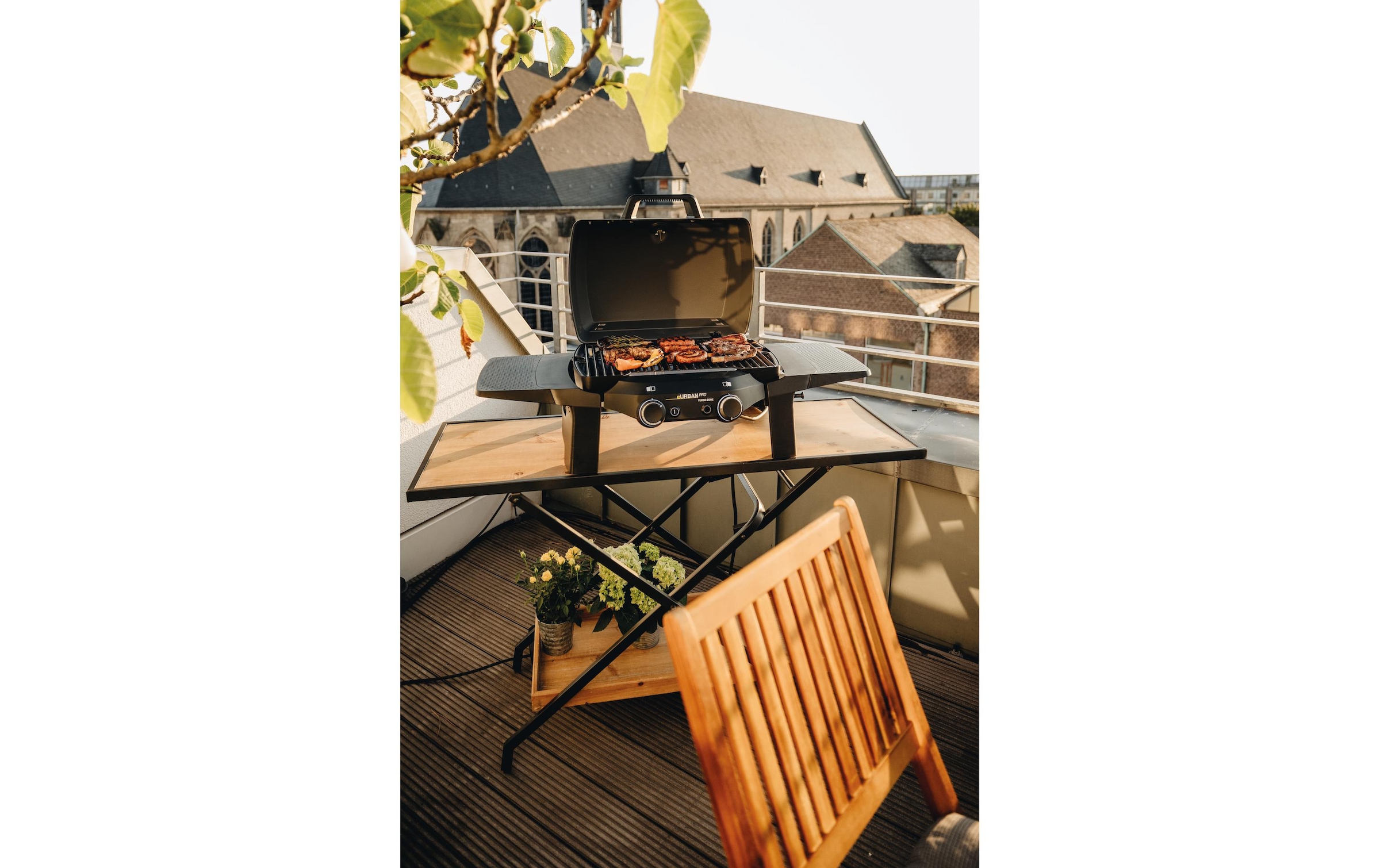 Enders® Barbecue de table »eUrban Pro 2 Turbo« 2200 W